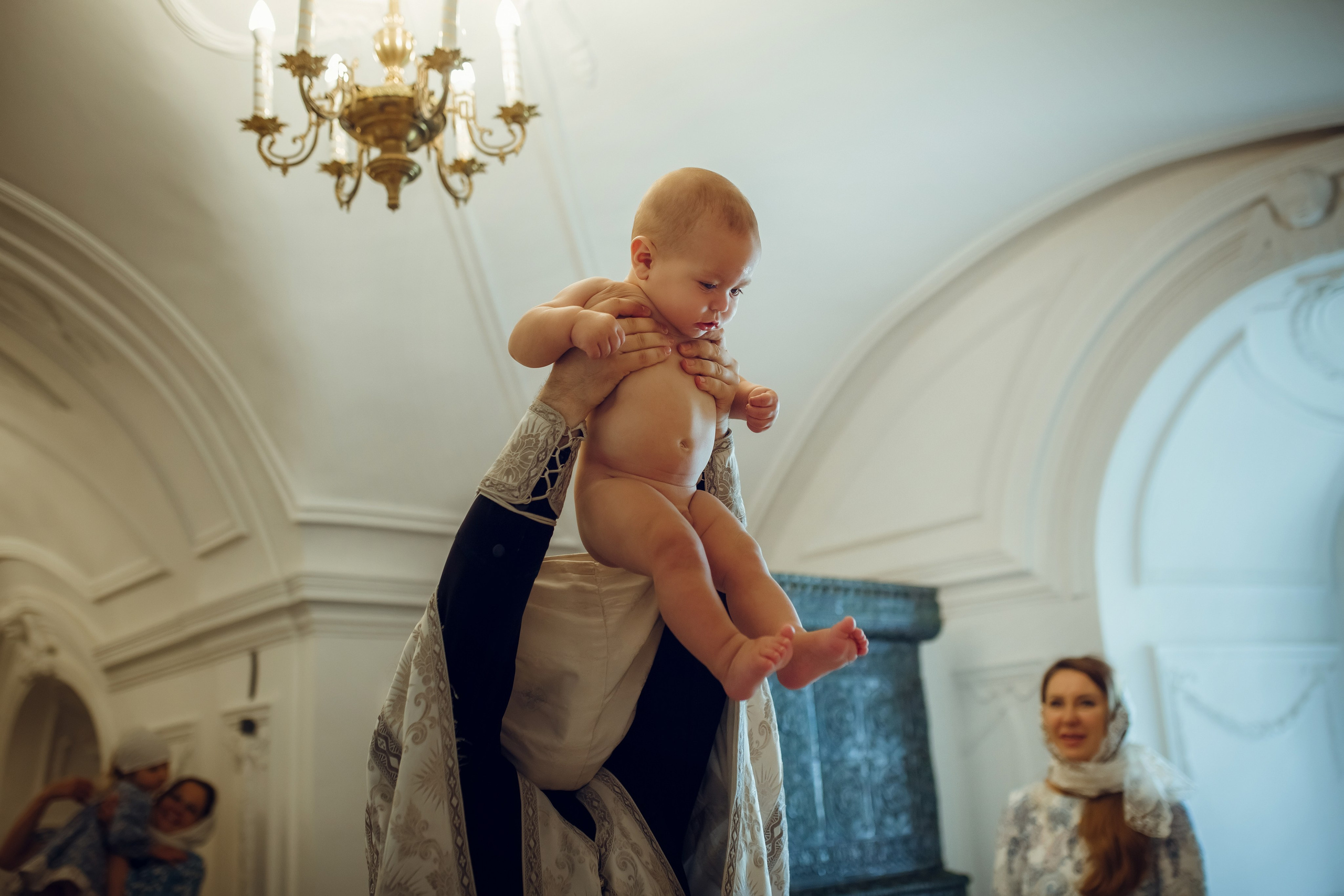 Крещение Эрнеста. Фотограф на Крещение, семейный фотограф в Москве