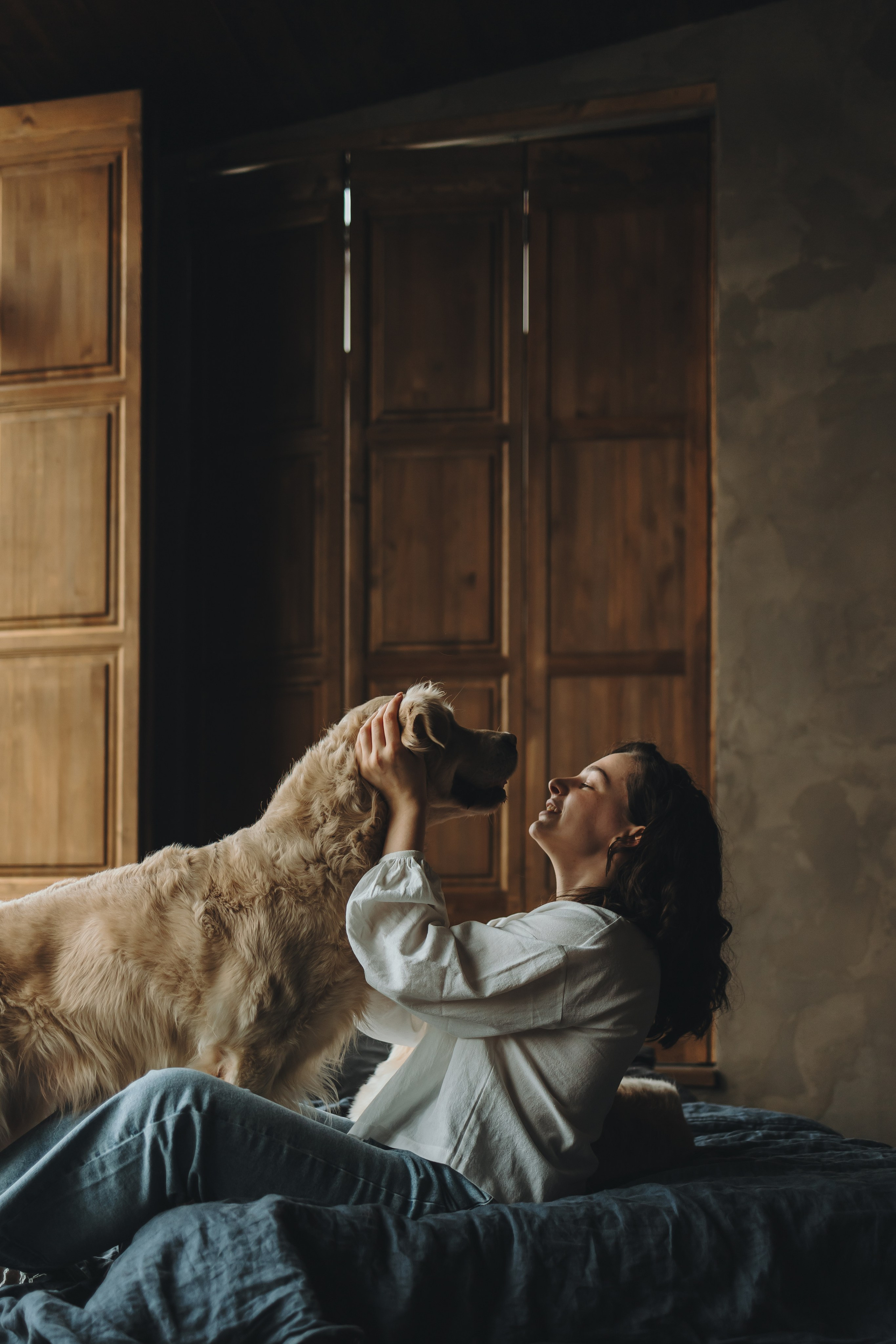 Настя, Арчи и Арагон. Фотограф-анималист в Санкт-Петербурге Алина Яхонт