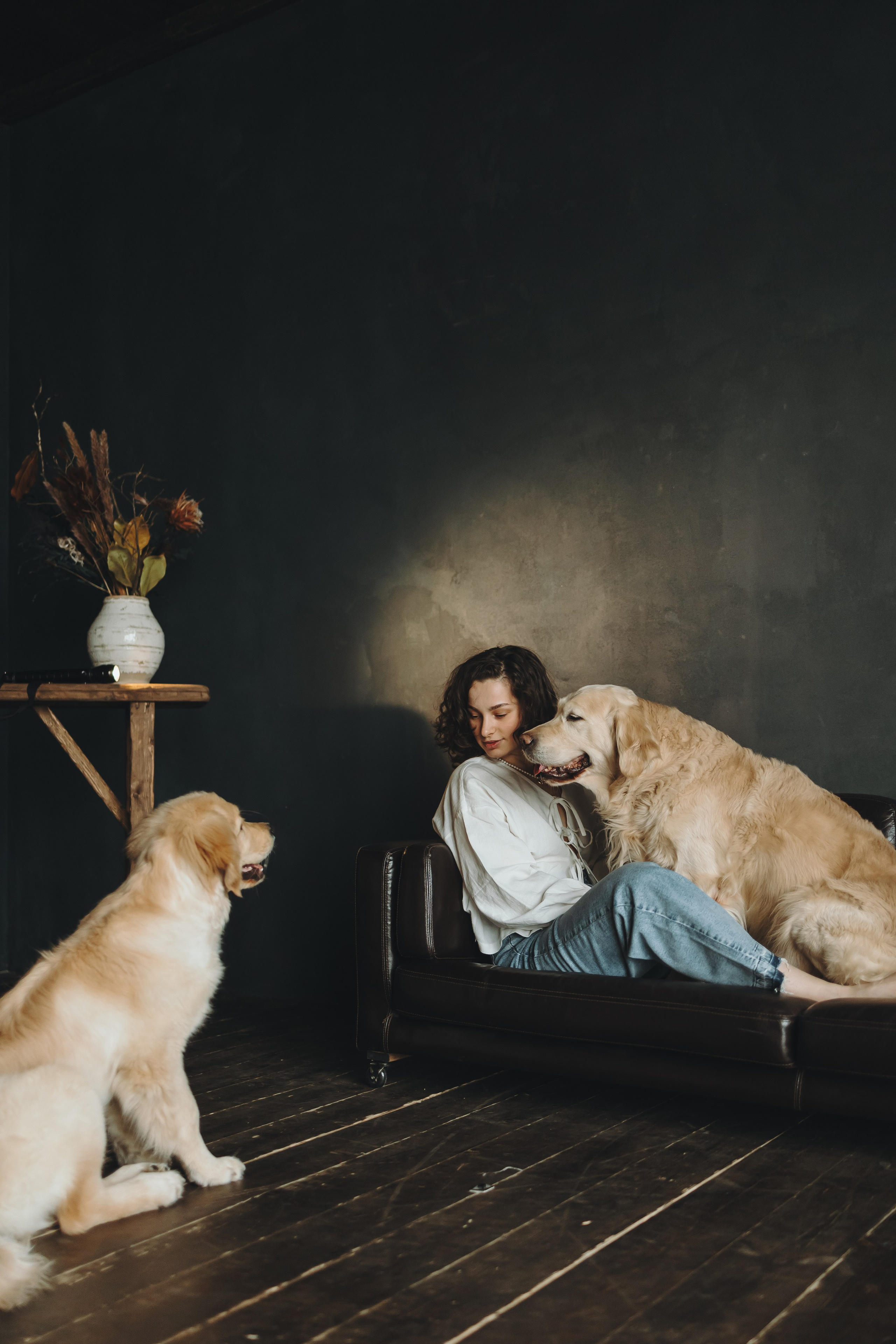 Настя, Арчи и Арагон. Фотограф-анималист в Санкт-Петербурге Алина Яхонт