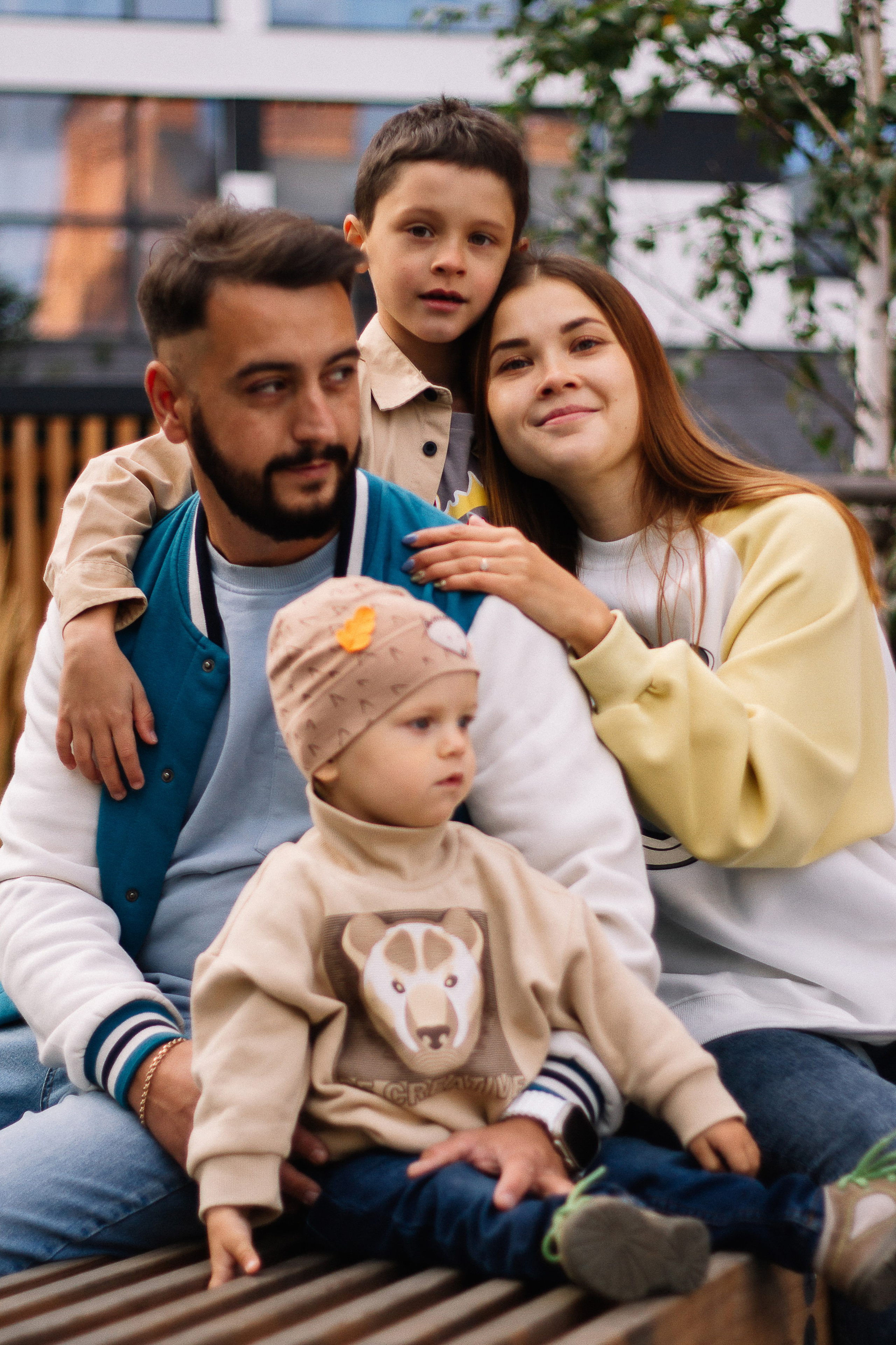 Семейная прогулка в Михайловском парке. Семейный фотограф в Томске Максимова Екатерина