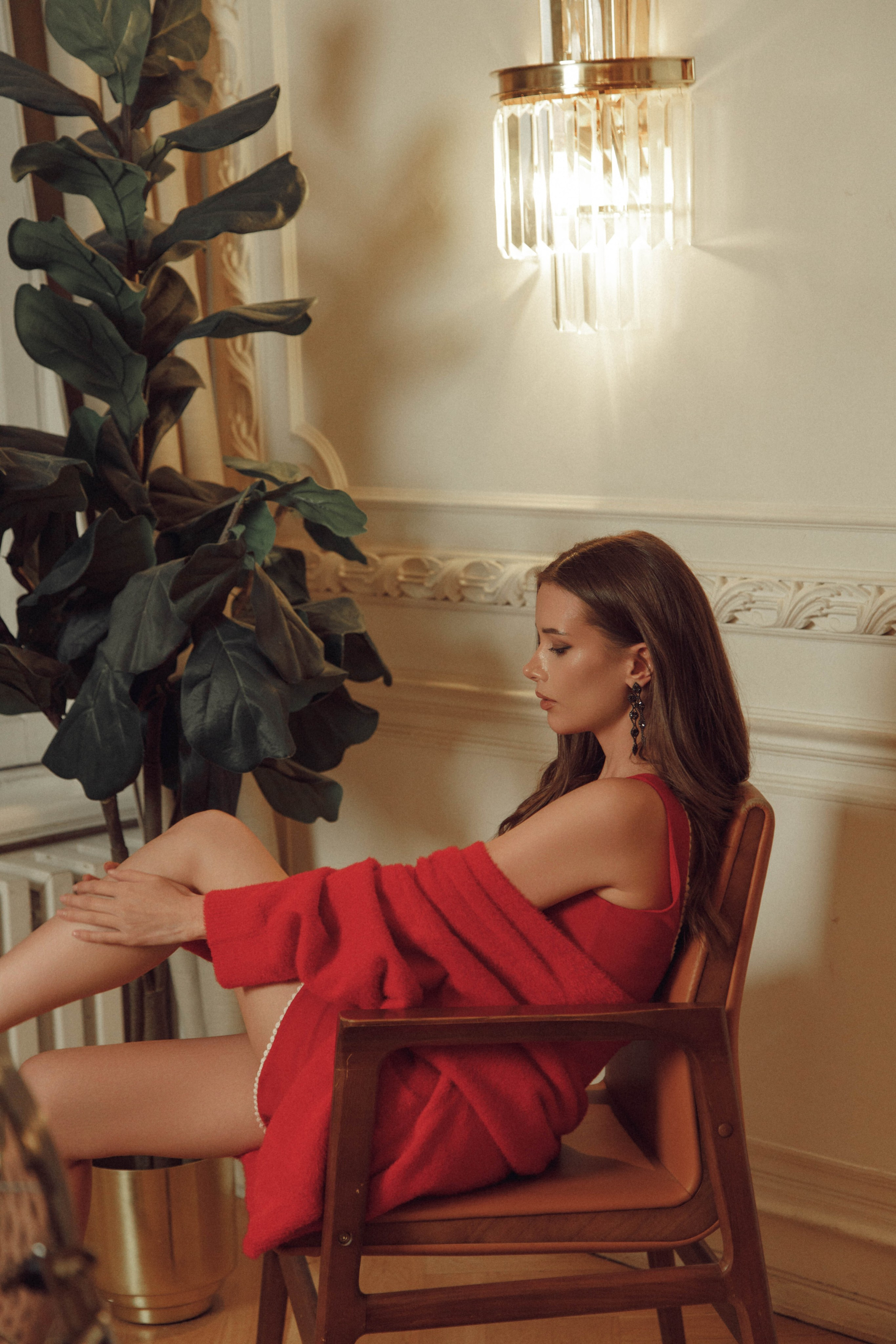 Ольга. Киношная съемка. Фотограф Ксения Третьякова, Санкт-Петербург