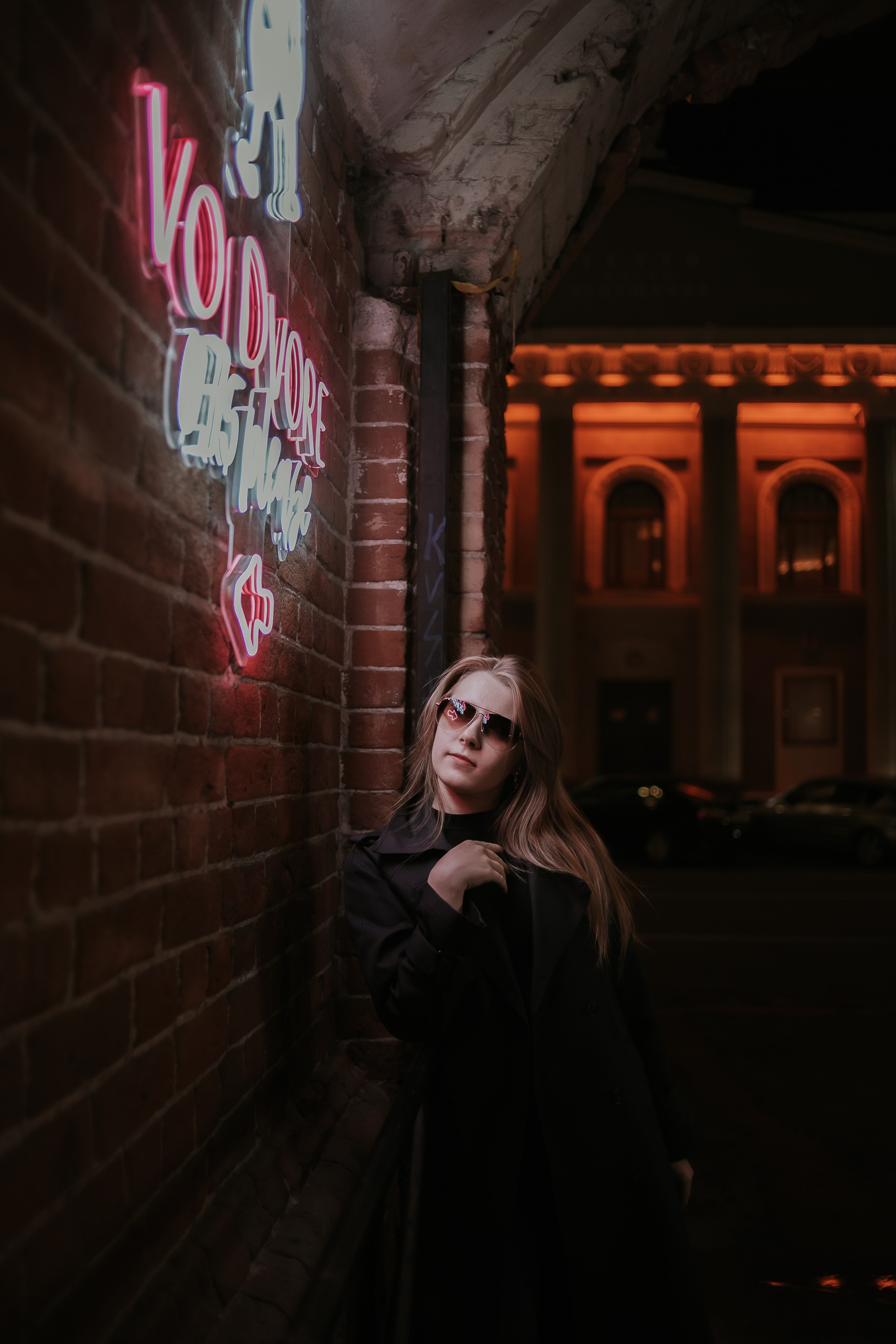 Ангелина. Ночная съёмка. Фотограф Регина Крикунова г. Красноярск