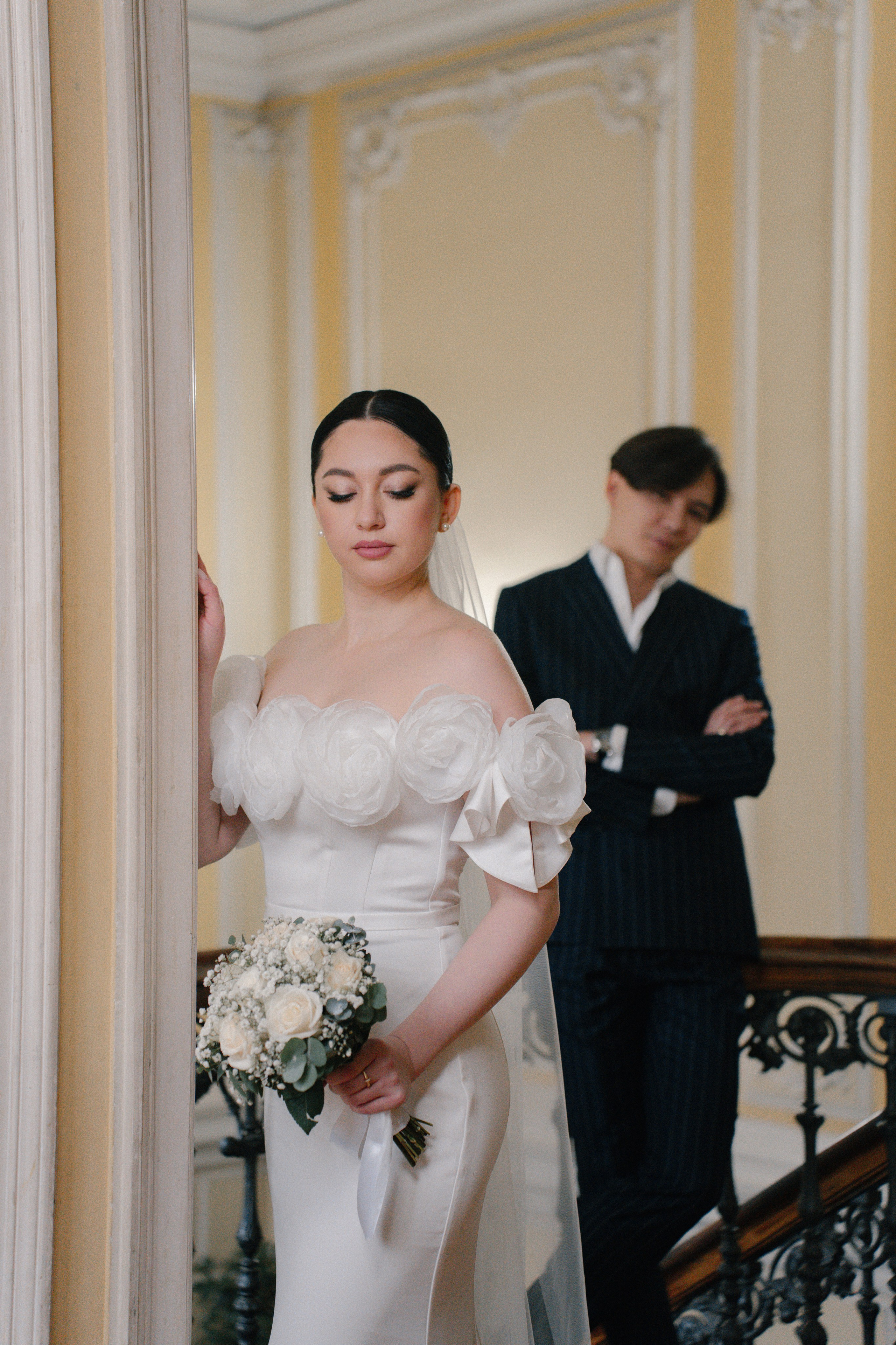 Свадебная фотосессия в Библиотеке читальне им. Пушкина