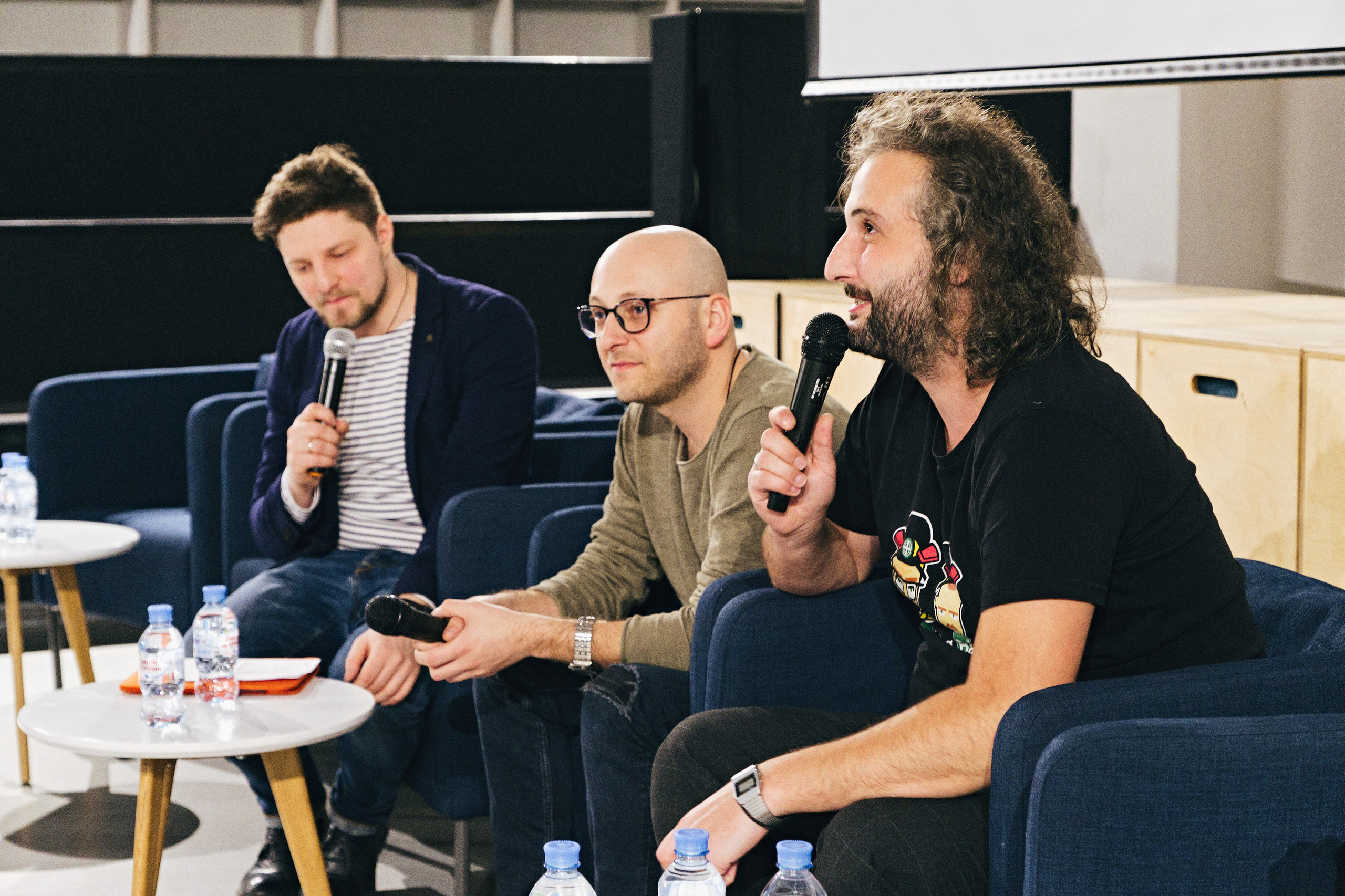 Репортажная фотосъёмка пресс-конференции группы Mgzavrebi в СПб. Семейные и свадебные фотосессии в СПб, в студии, на улице, на природе