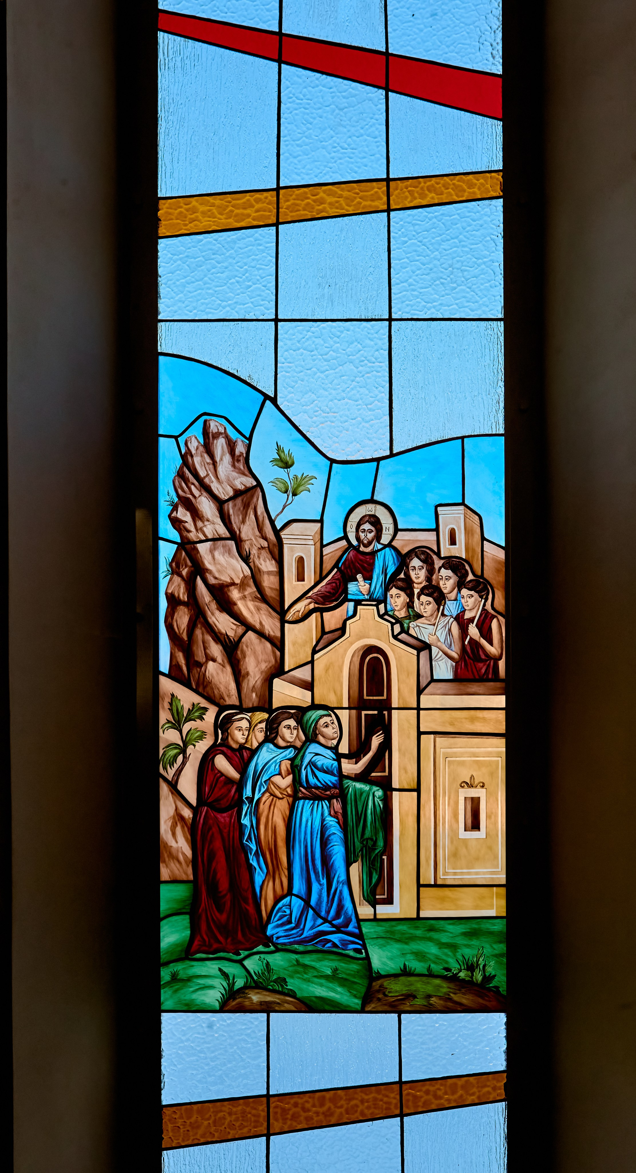 Фотографии Витражей в храме пророка Божия Илии