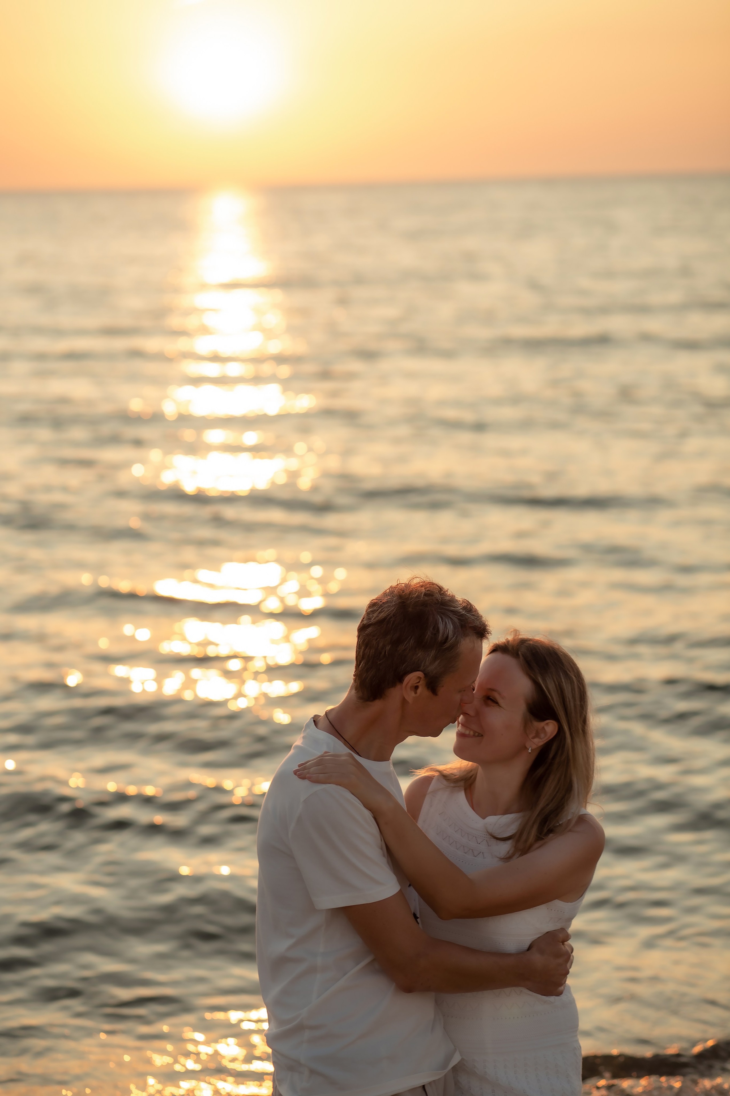 Екатерина и Антон. На закате. Фотограф в Калининграде Решетникова Алина