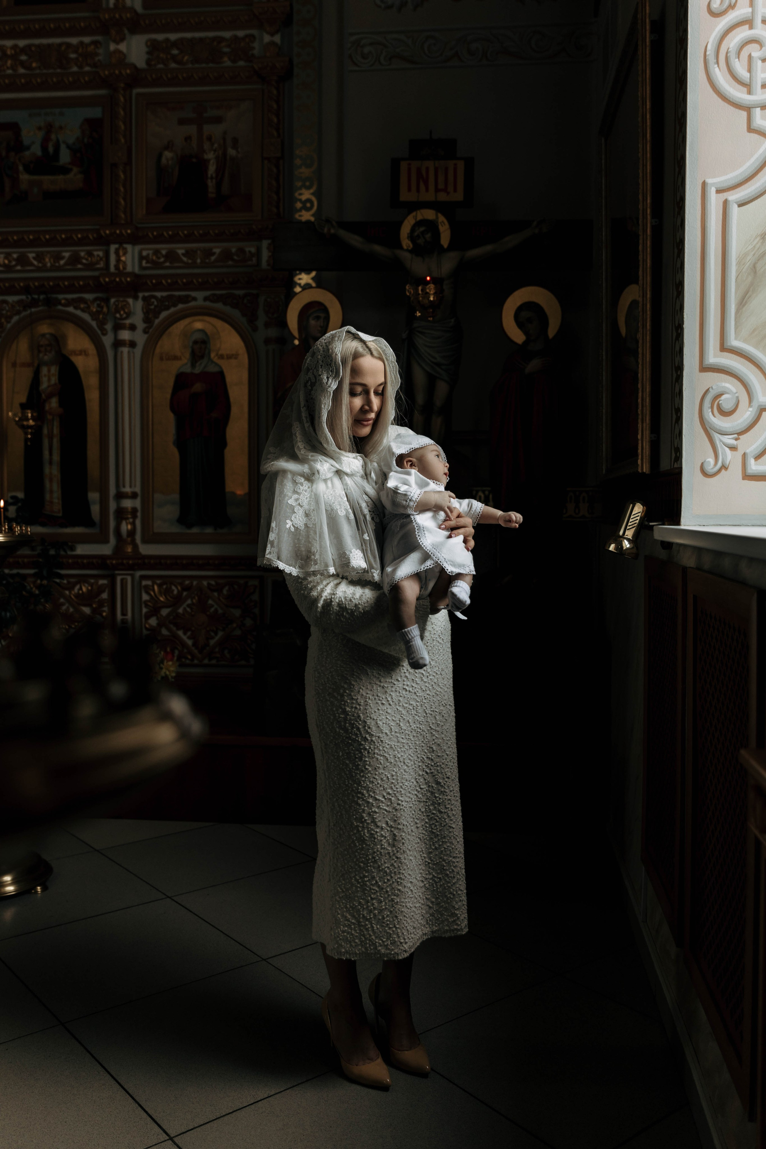 Таинство Крещения Никиты. Фотограф Сальск Катерина