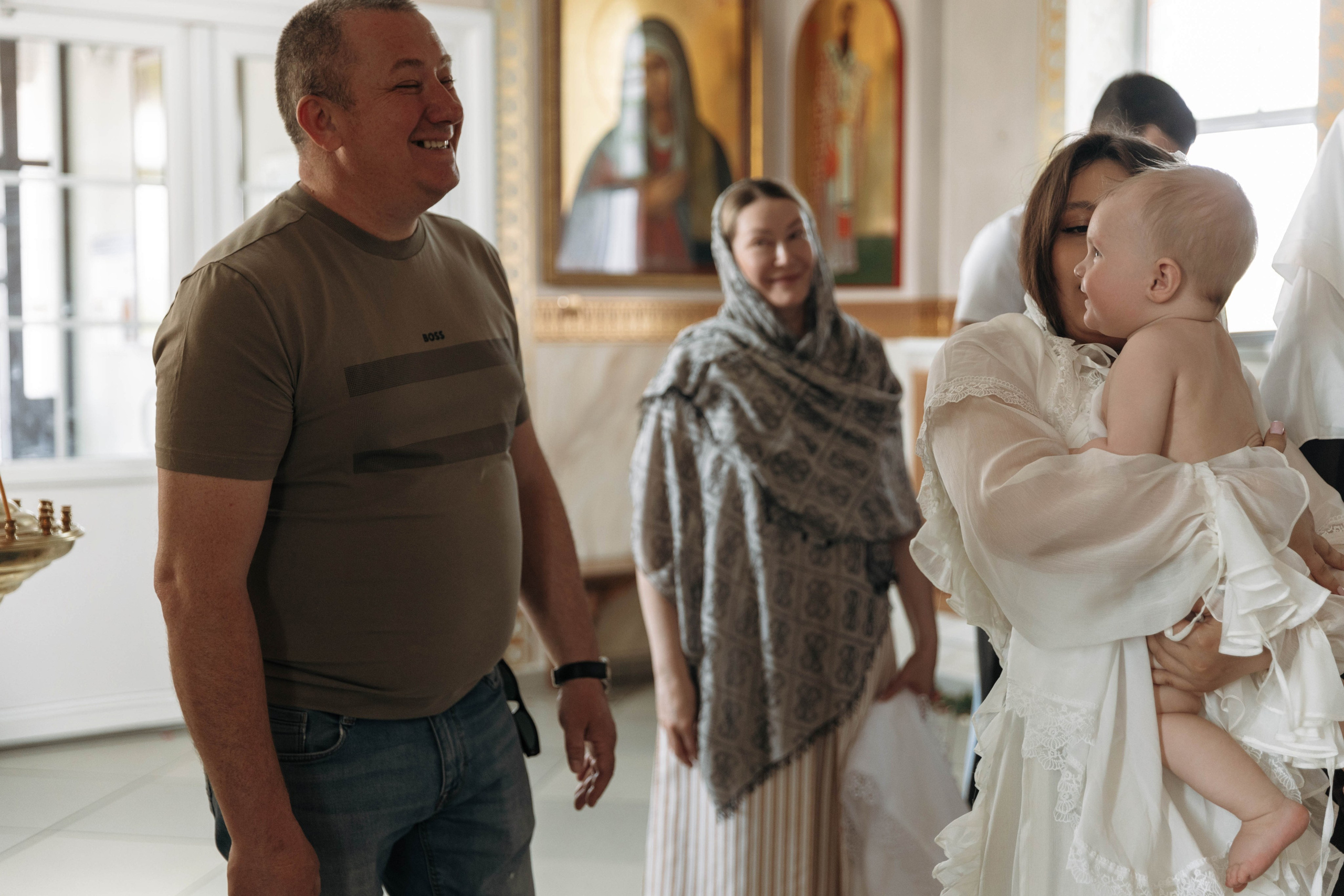 Таинство Крещения Льва. Фотограф Сальск Катерина