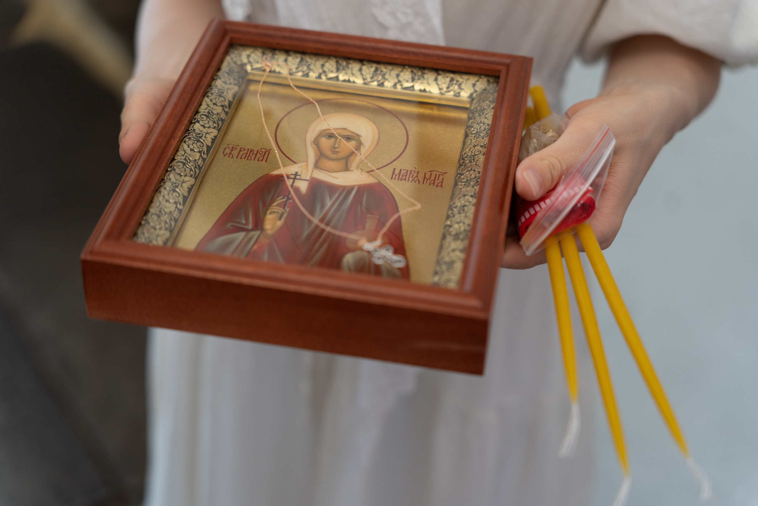 Крестины Майи в Старочеркасском Воскресенском войсковом соборе