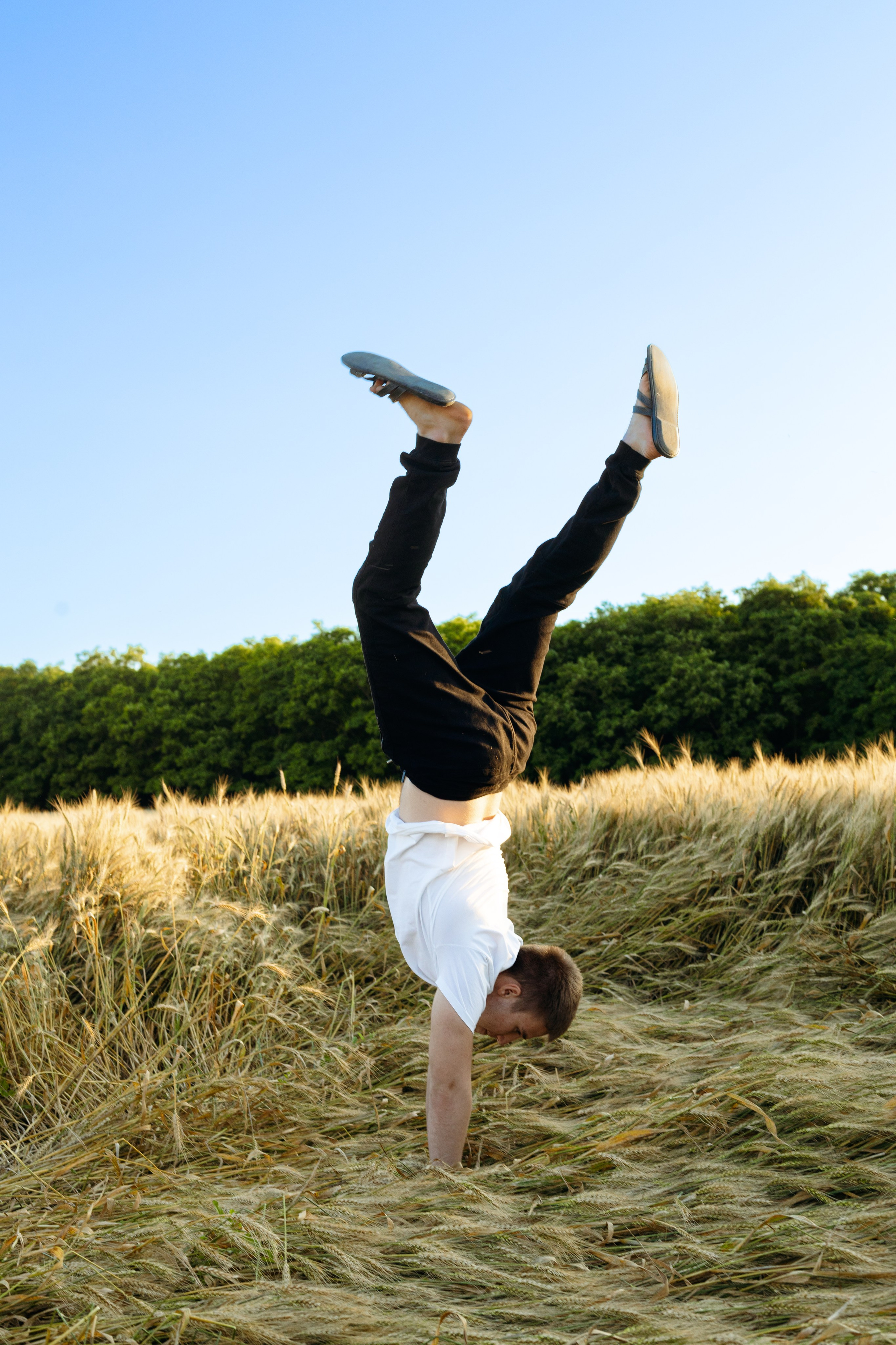 Семейная фотосессия в пшеничном поле. Свадебный и семейный фотограф в Краснодарском крае Мария Данилкина