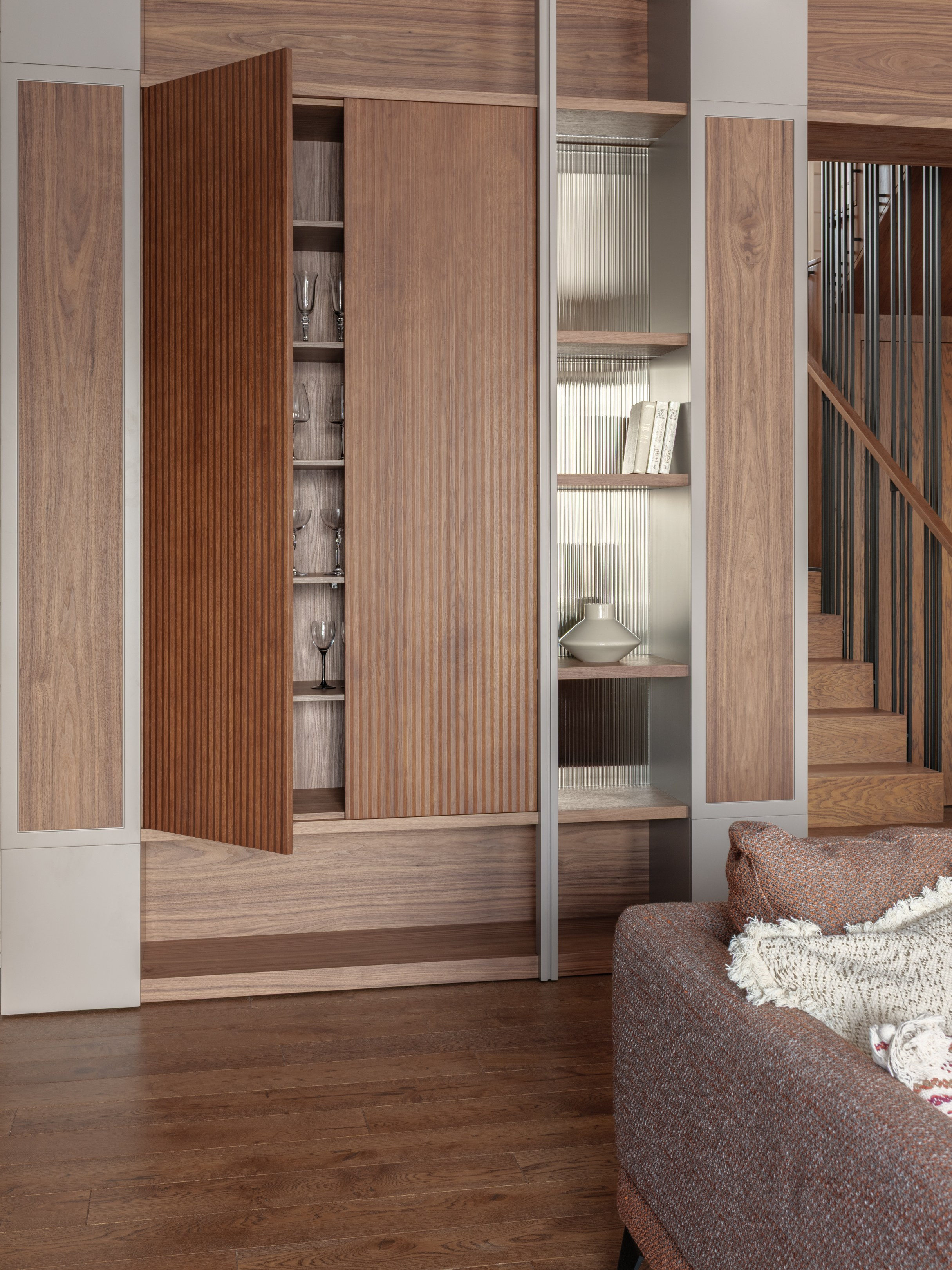 Загородный дом. Дизайнер Дмитрий Кисляков. Мебель на заказ