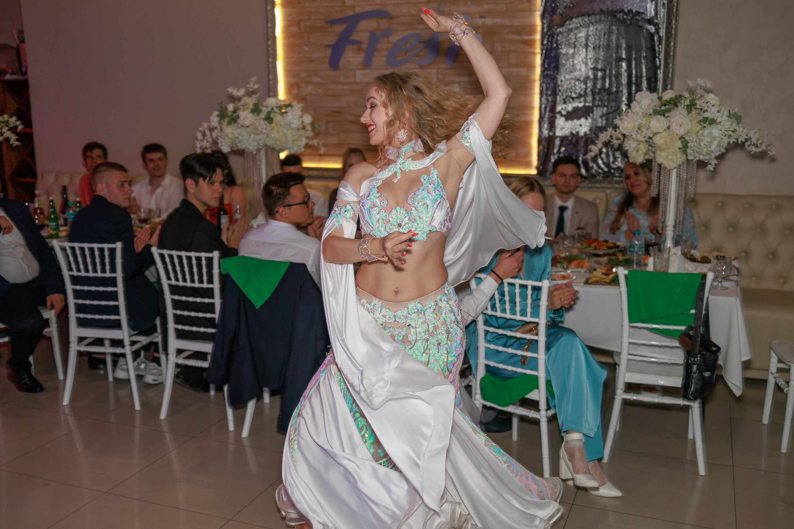 Маргарита и Ислям ресторан Fresch банкет. Фотограф и видеограф в Крыму и Севастополе