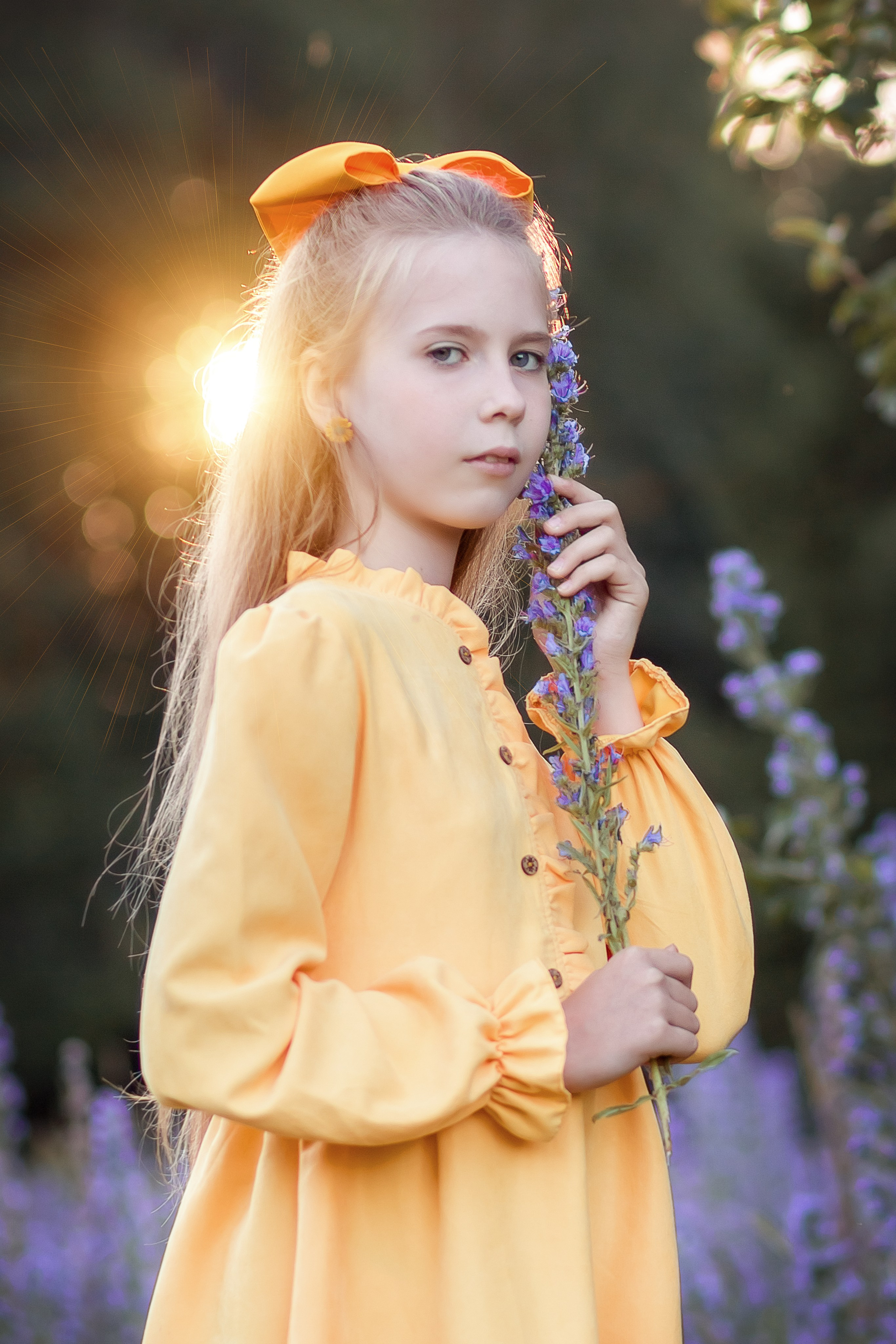 Сиреневые сны. Детский фотограф Наталья Назарова