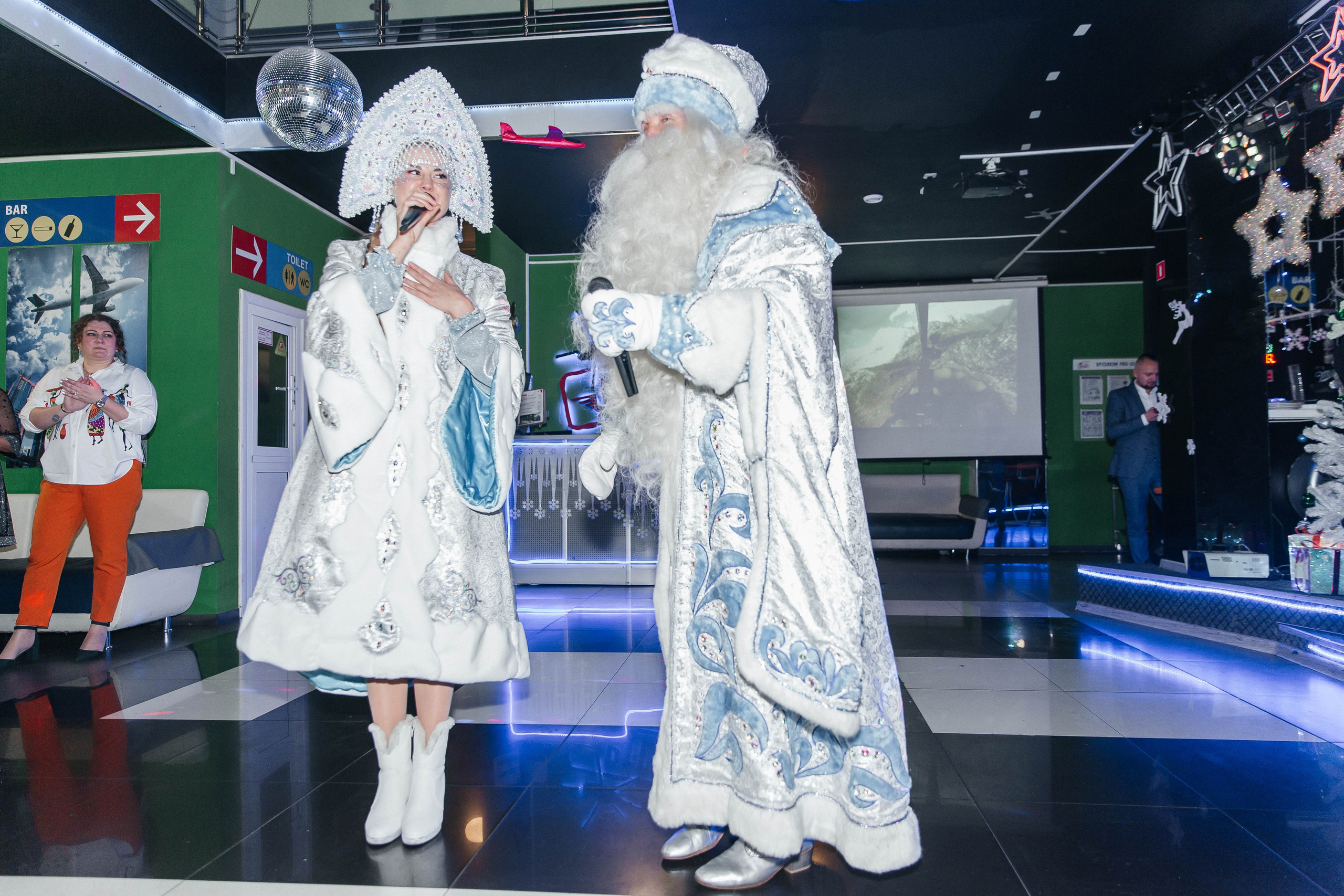 Новогодний корпоратив репортаж. Главная