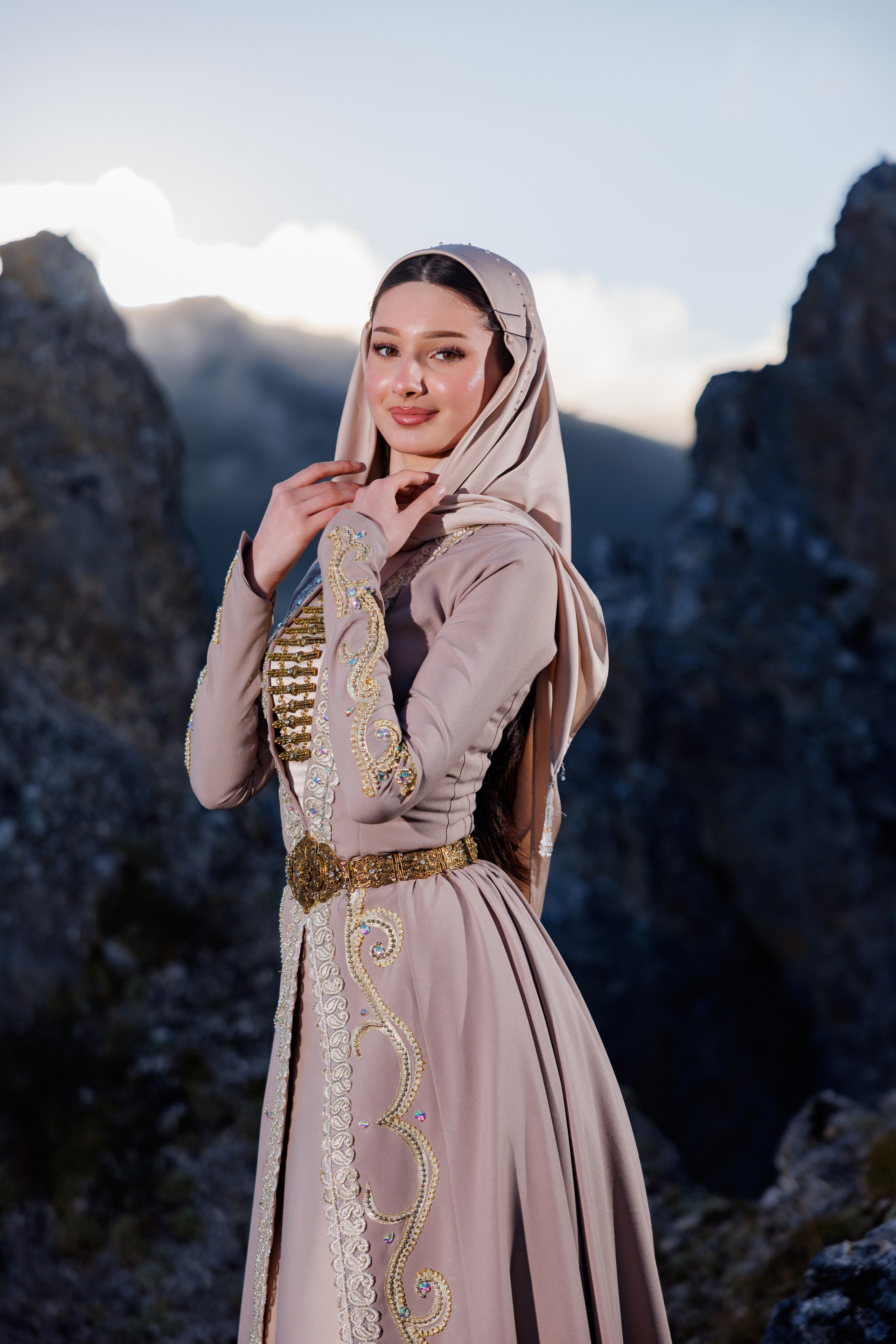 Фотосессия в Галанчоже с Анжелиной Дудаевой. Taysumoff