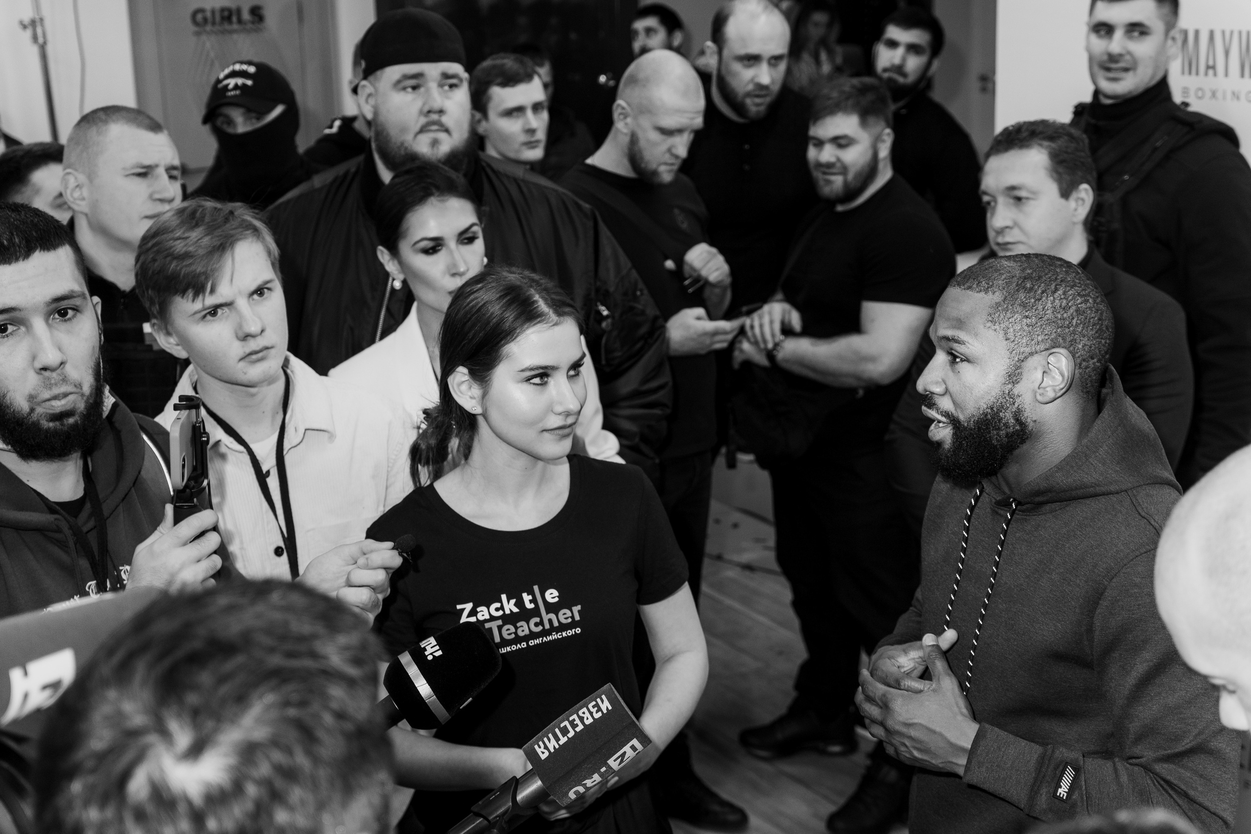 Флойд Мейвезер конференция и открытие зала бокса в Москве. Свадебные фотосессии в Москве. Фотограф Сергей Ржевский