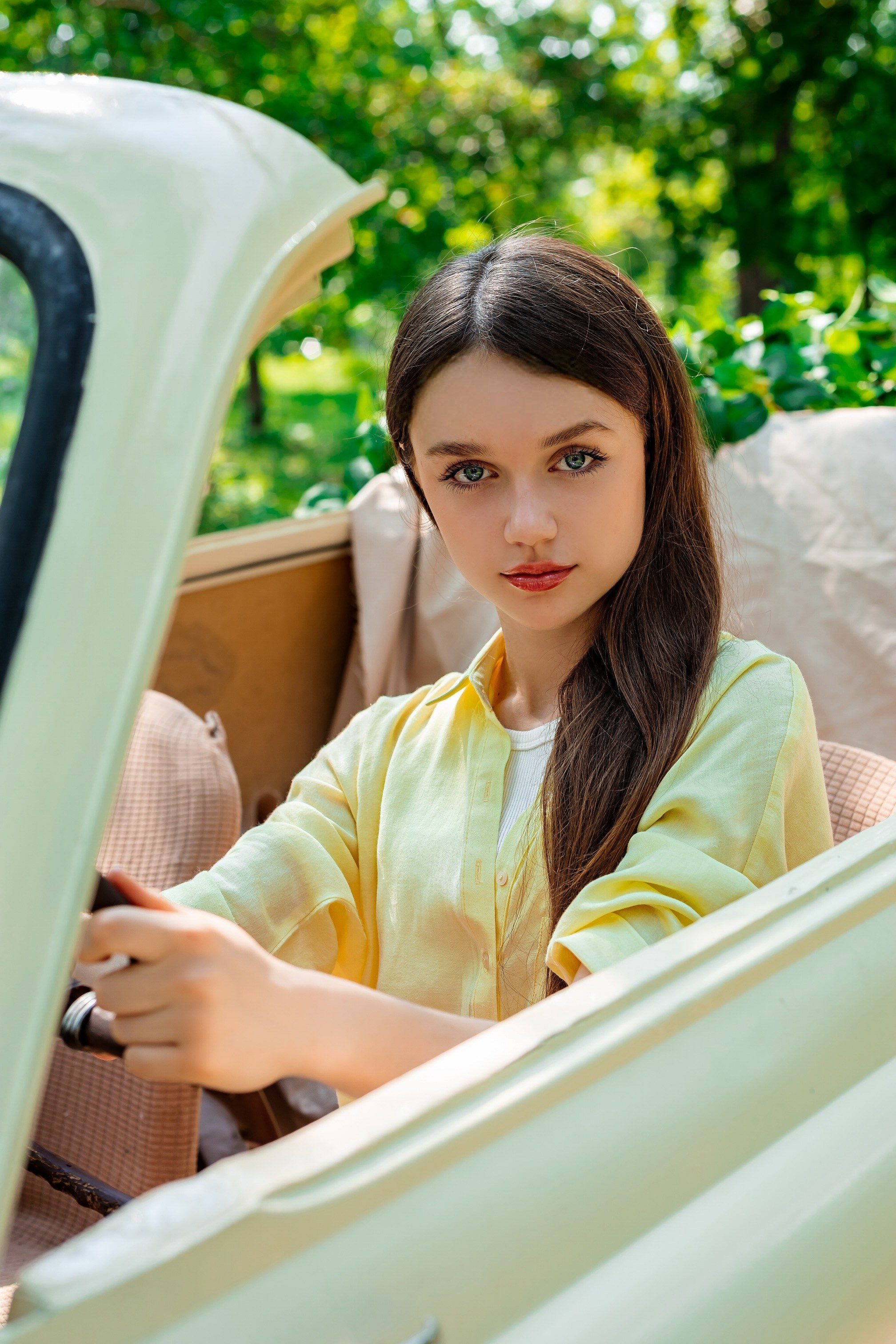 Magic Car «Машинка с лимонами» студия под открытым небом. Женский, семейный фотограф в Самаре Митюнина Ирина