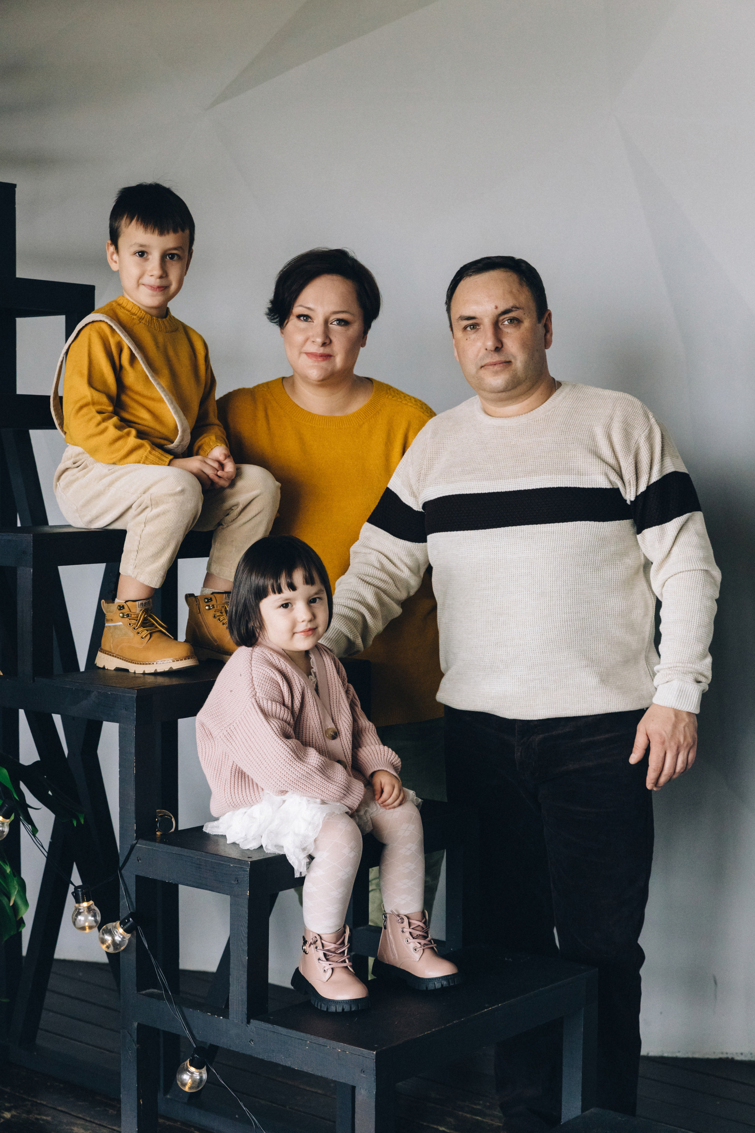 Семья Кукушкиных. Фотосессии, Семейный, свадебный фотограф в Самаре