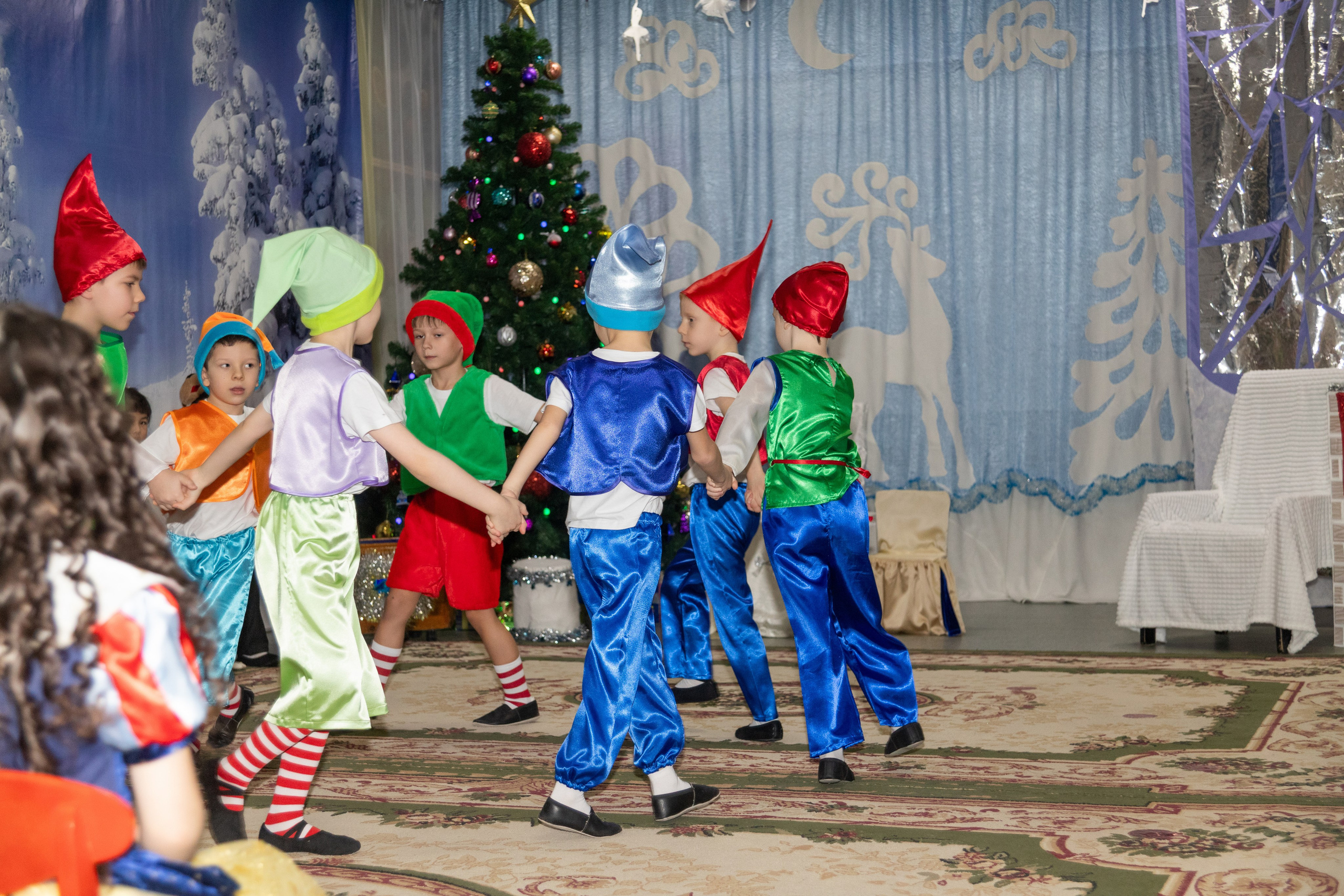 Новогодний утренник подготовительной группы. Индивидуальный и свадебный фотограф в Москве, Электростали и Туле Кадейкина Екатерина