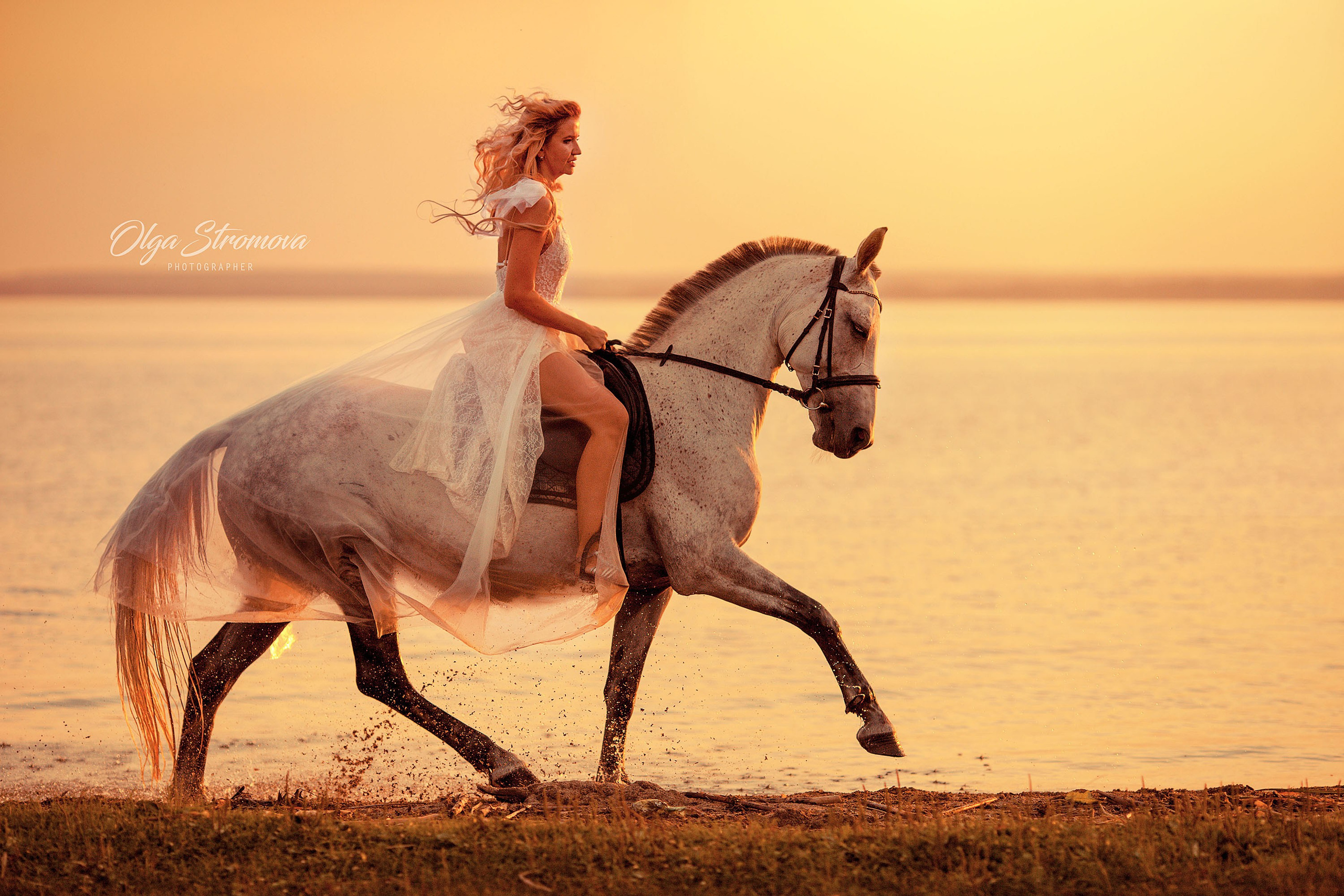 Портретная съемка с лошадью. Конный фотограф в Челябинске Стромова Ольга
