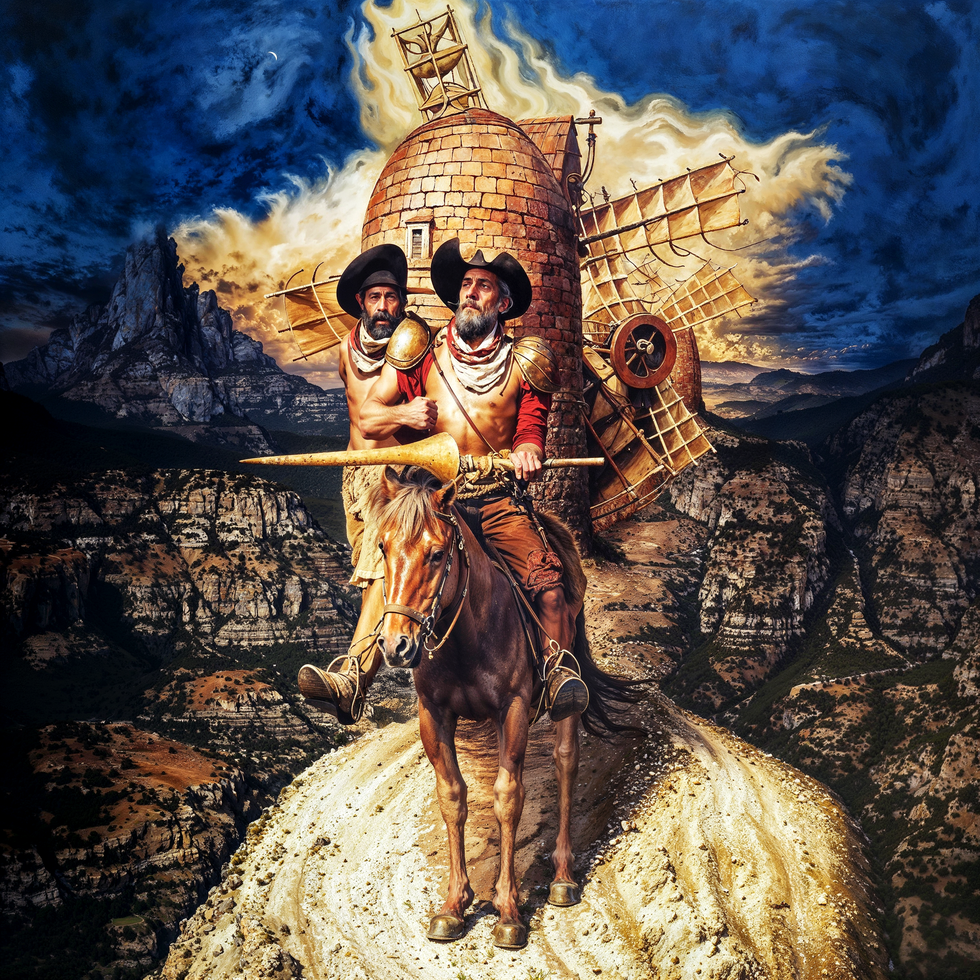 Адаптация по мотивам Octavio Ocampo, в духе мозаичного мышления эпохи барокко.