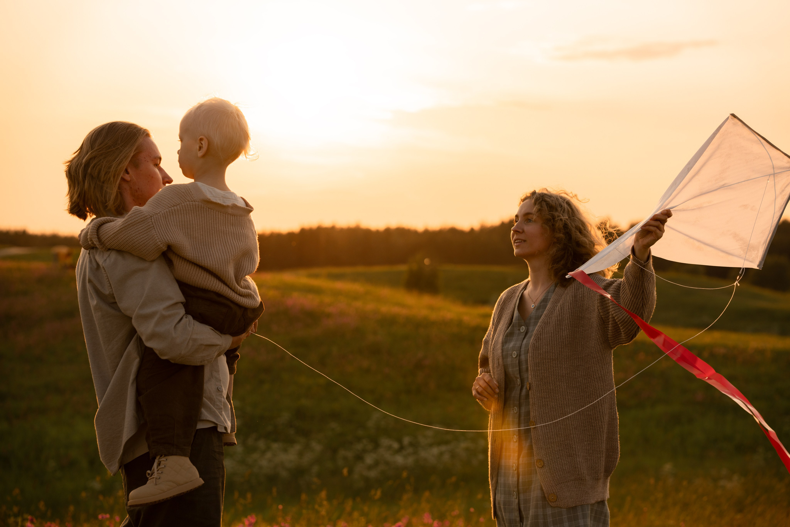 Душевная съемка на холмах. Семейный и портретный фотограф в Санкт-Петербурге Татьяна Гримоть