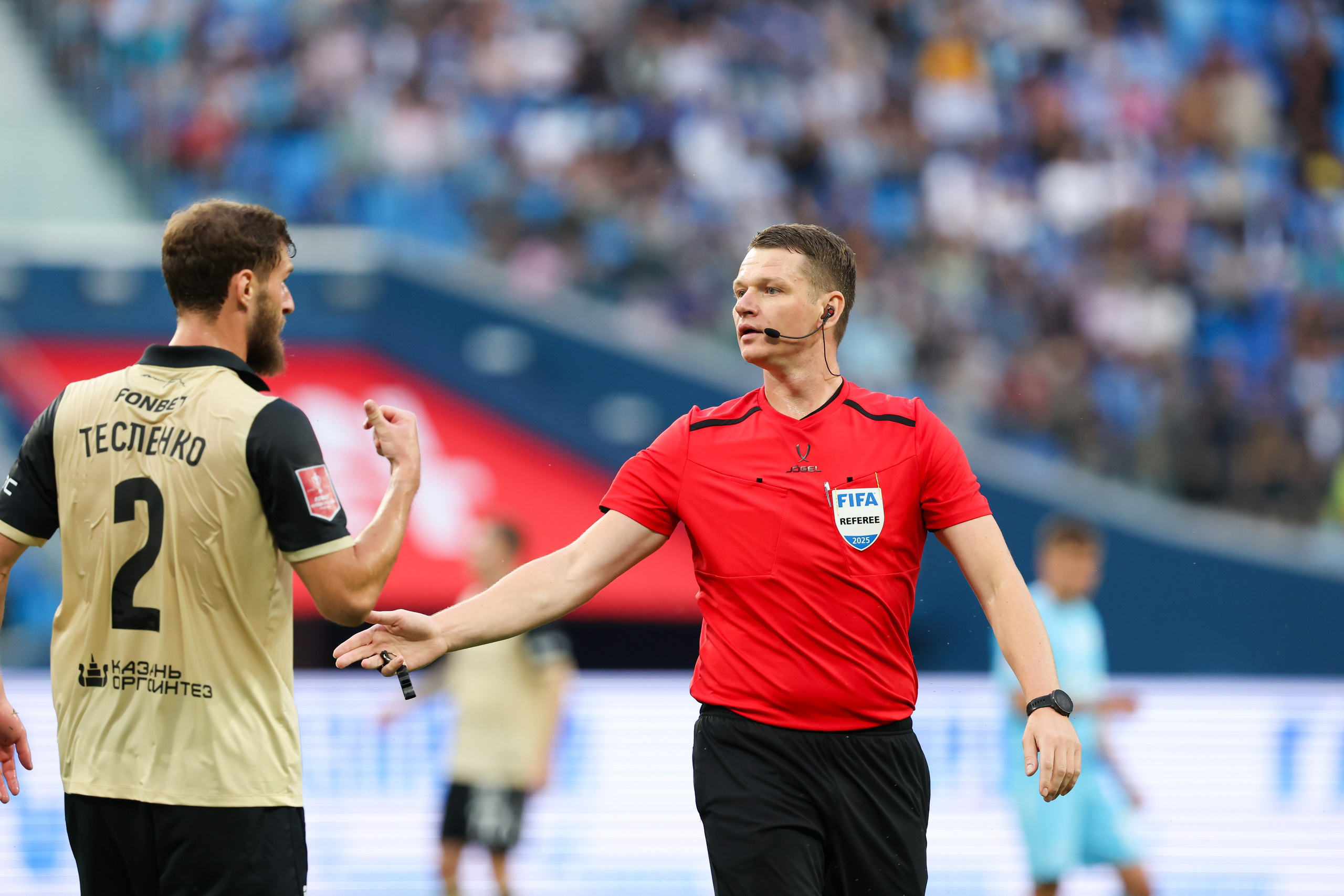 ФК Зенит — ФК Рубин Кубок России 2025/26 12.08.2025. Спортивный и репортажный фотограф Антон Тереханов