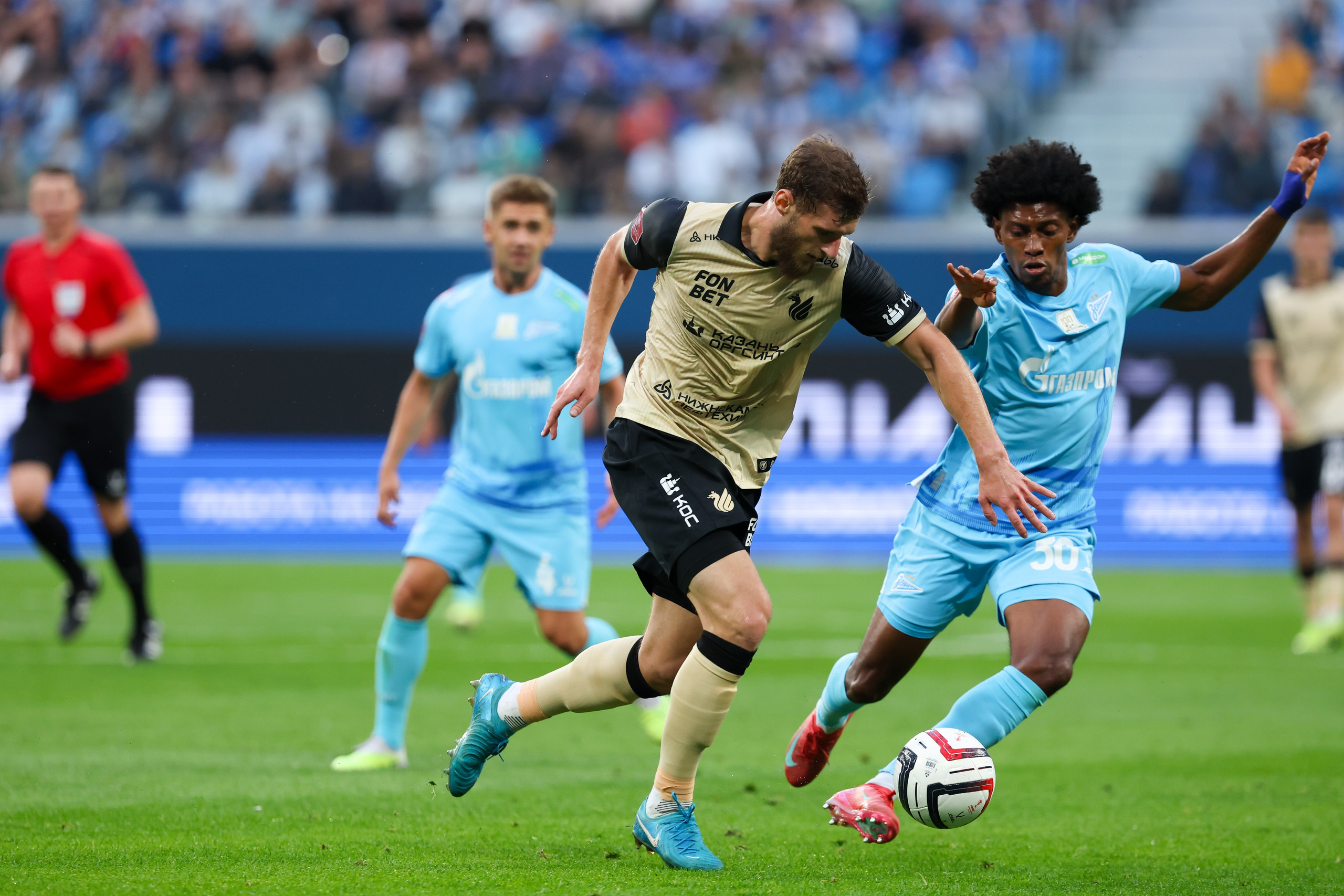 ФК Зенит — ФК Рубин Кубок России 2025/26 12.08.2025. Спортивный и репортажный фотограф Антон Тереханов