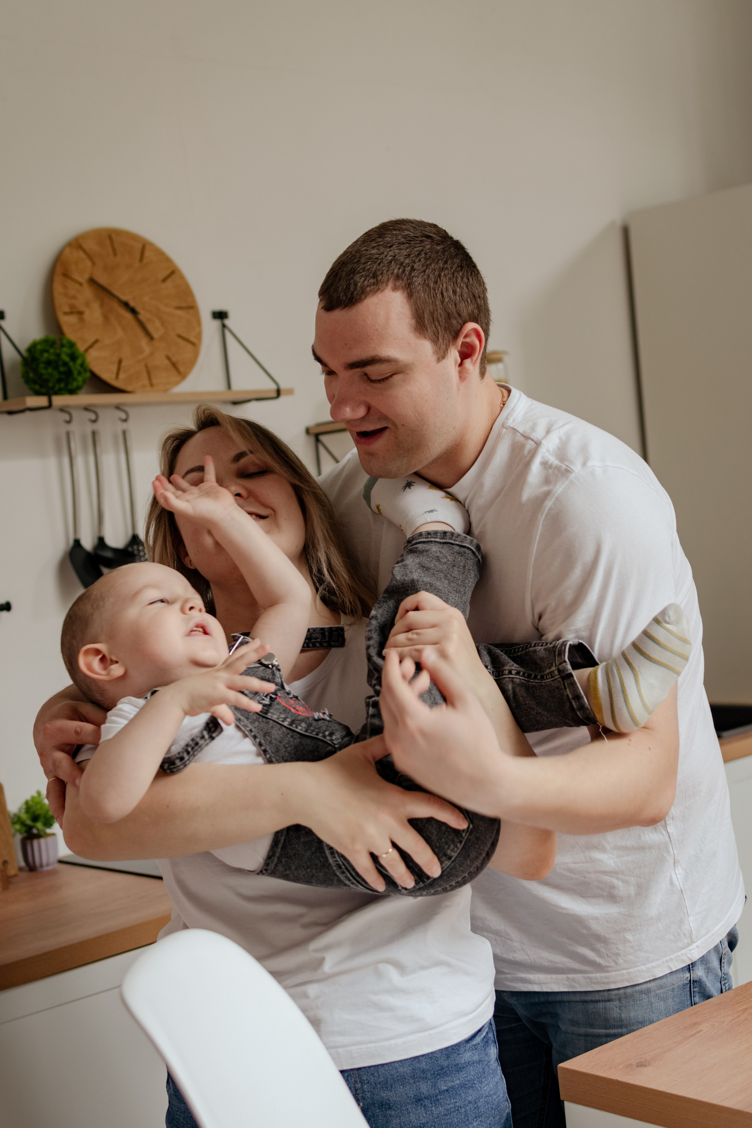 Алексей, Ольга и Дениска. Портретный фотограф в Москве Ольга Чечерина
