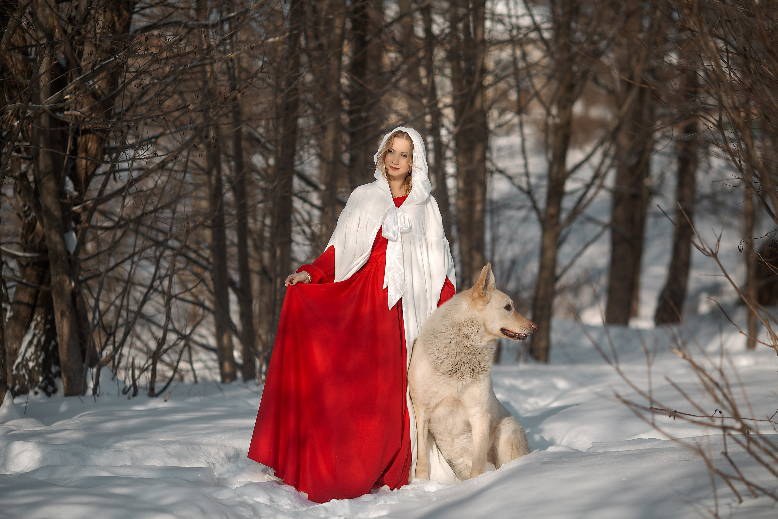 Кристина и Алиса. Фотосессия с лошадьми в Нижнем Новгороде