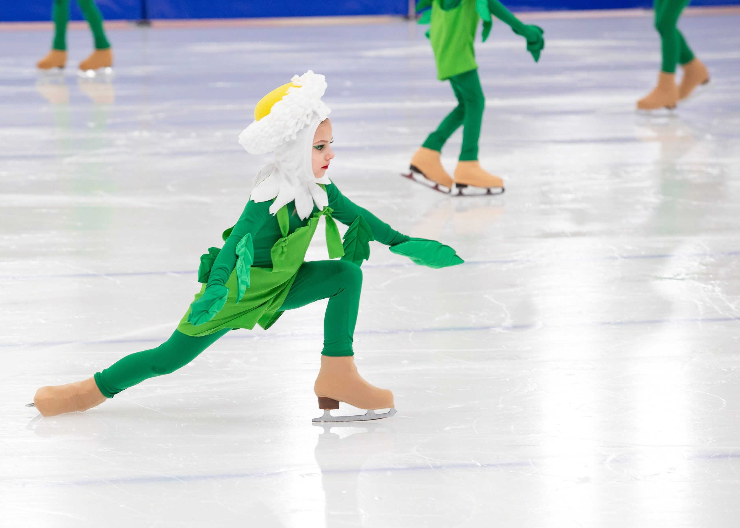 Открытый кубок Московского спорта среди спортивных балетов на льду. Детский театр на льду «АЛЕКО» 2024. Репортажный фотограф в Москве