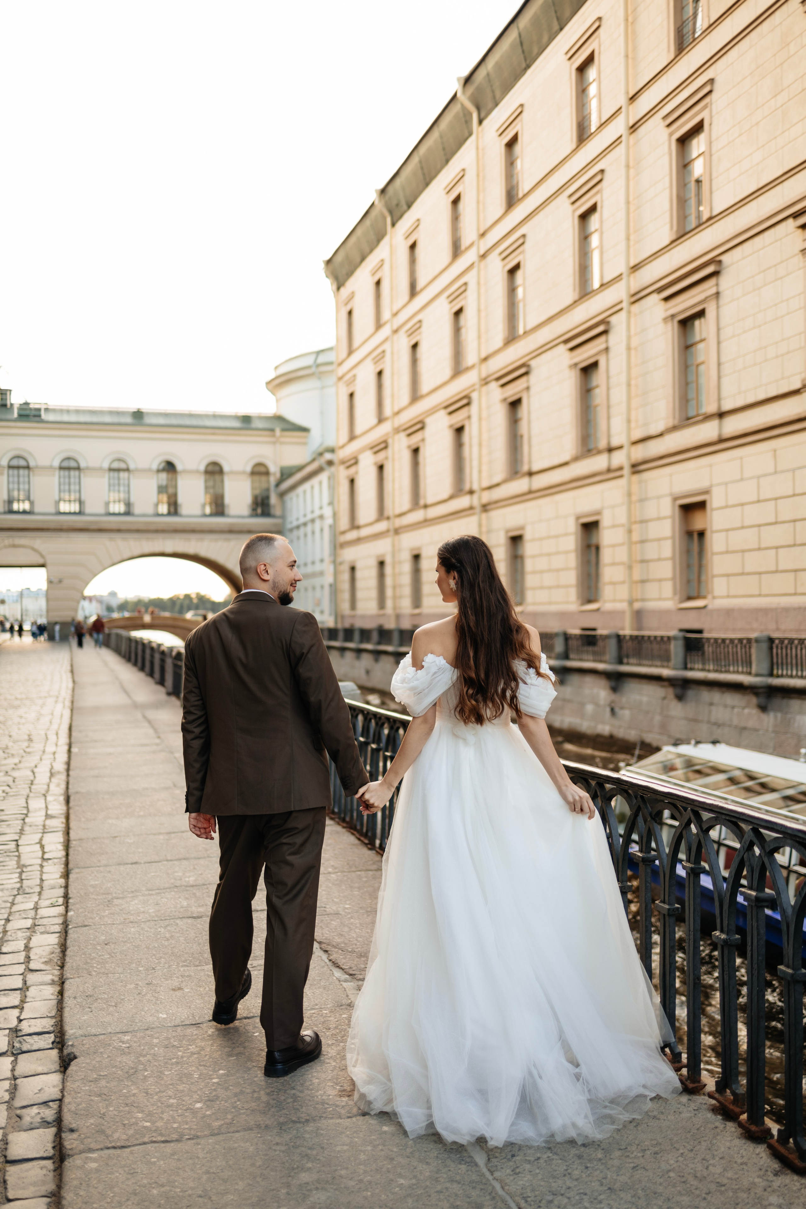 Руслан и Виолетта — Исаакий, Зимняя канавка. Боженова Елена фотограф Санкт-Петербург
