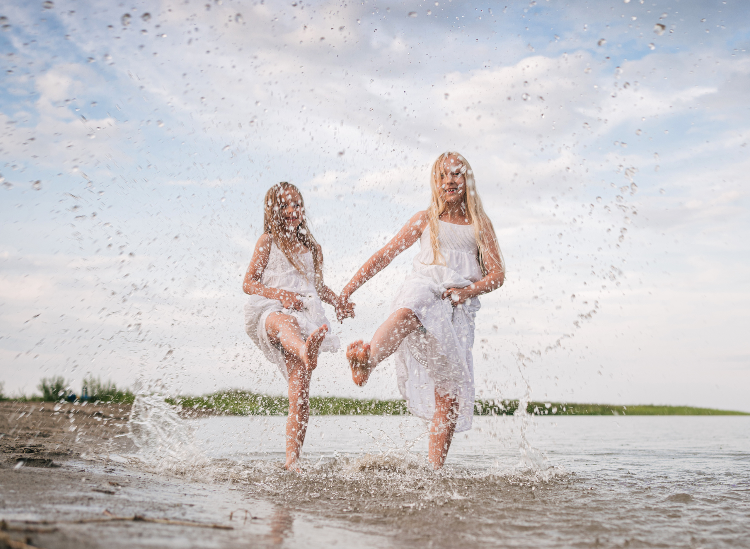 Две сестренки. Семейный фотограф, фотосессия беременности в Новосибирске Кристина Киб