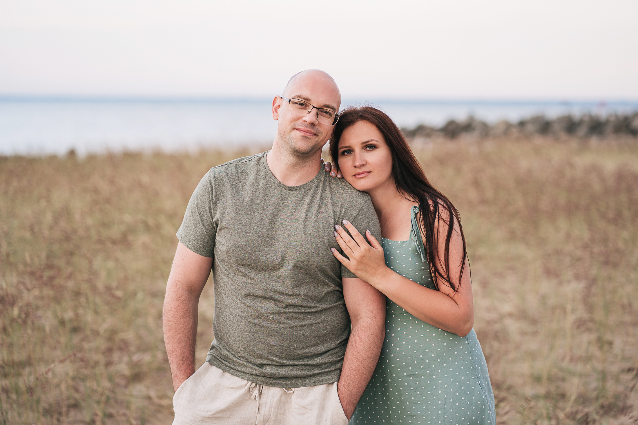 Прогулка на море. Семейный фотограф, фотосессия беременности в Новосибирске Кристина Киб