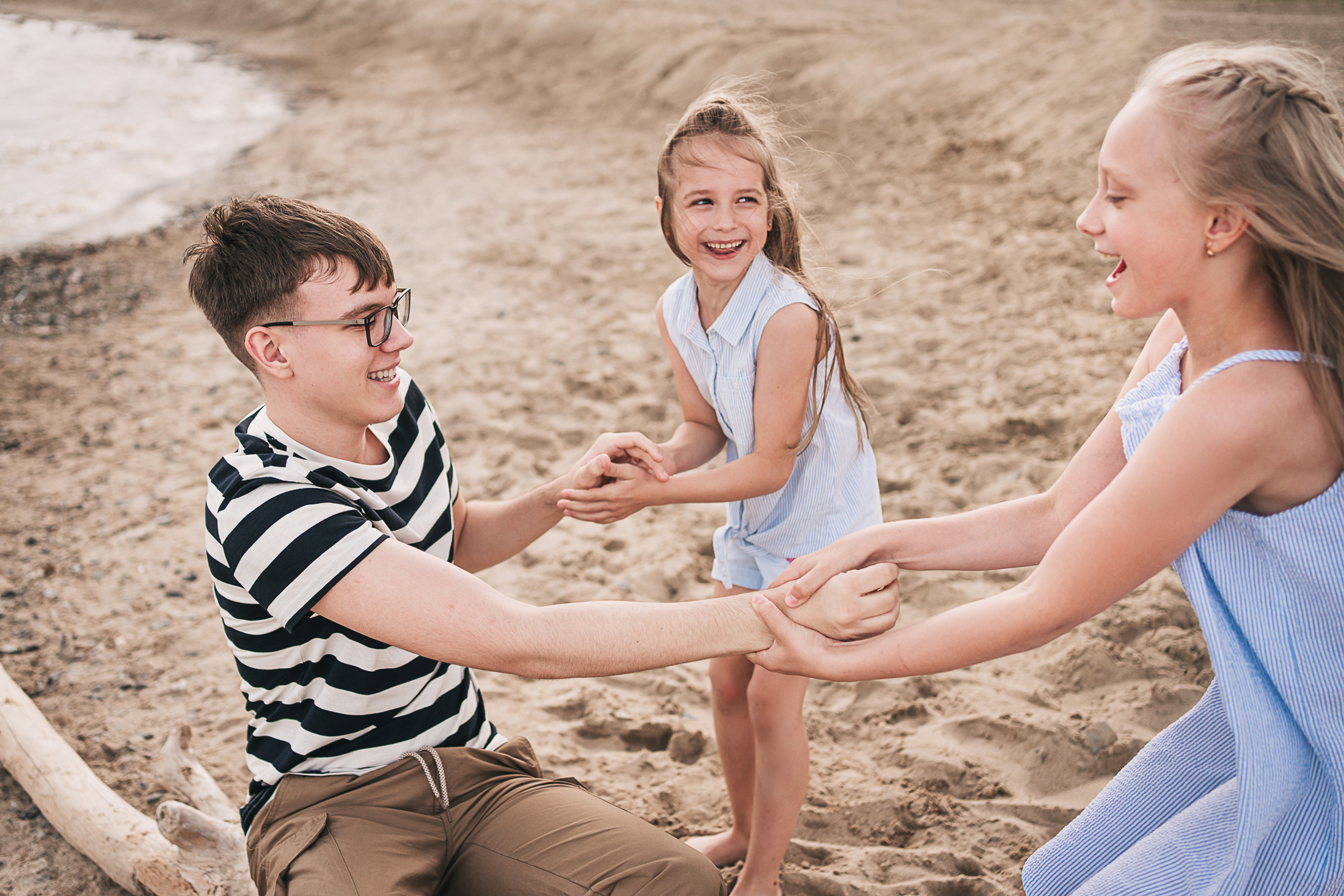 Прогулка на море. Семейный фотограф, фотосессия беременности в Новосибирске Кристина Киб