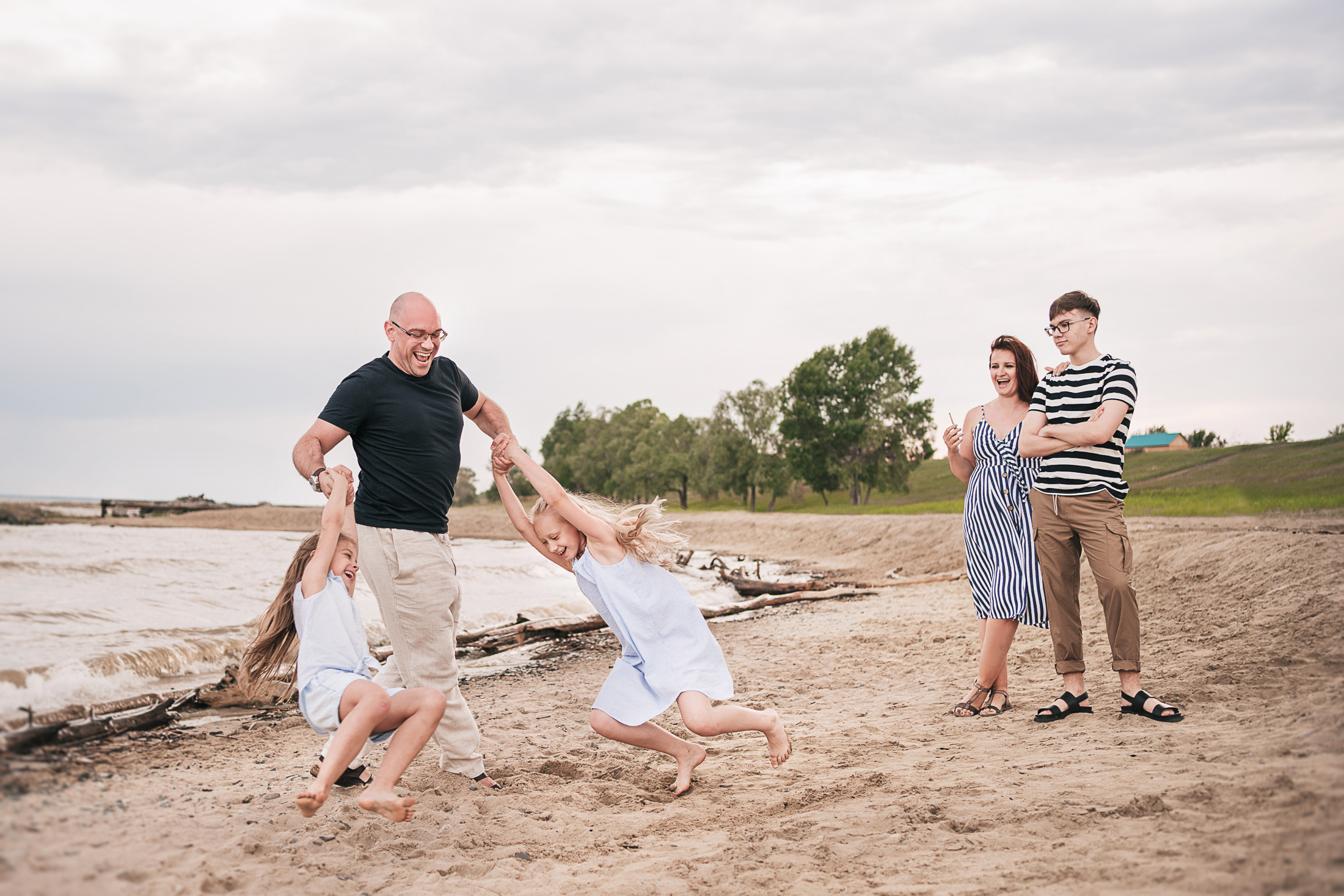 Прогулка на море. Семейный фотограф, фотосессия беременности в Новосибирске Кристина Киб