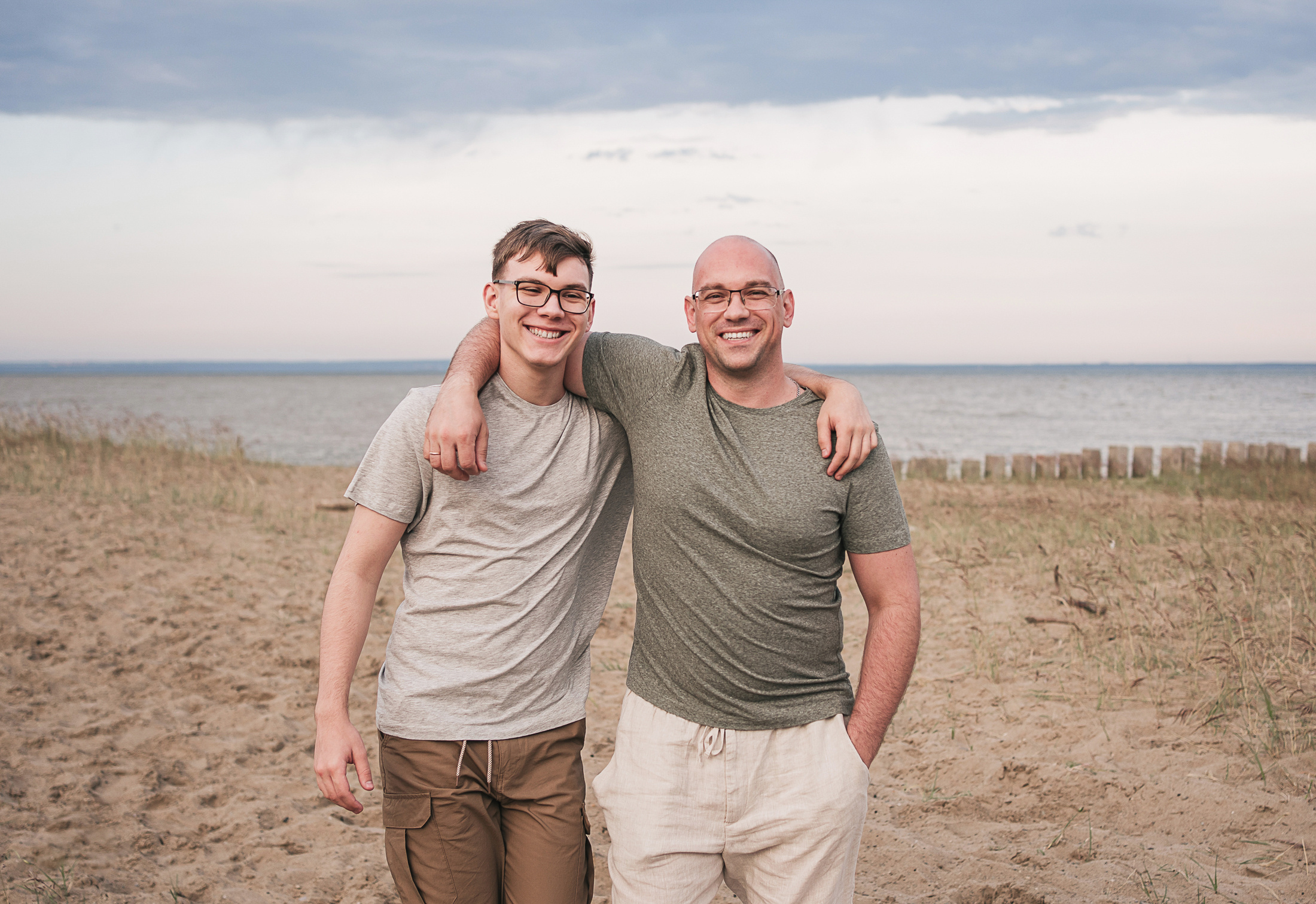 Прогулка на море. Семейный фотограф, фотосессия беременности в Новосибирске Кристина Киб
