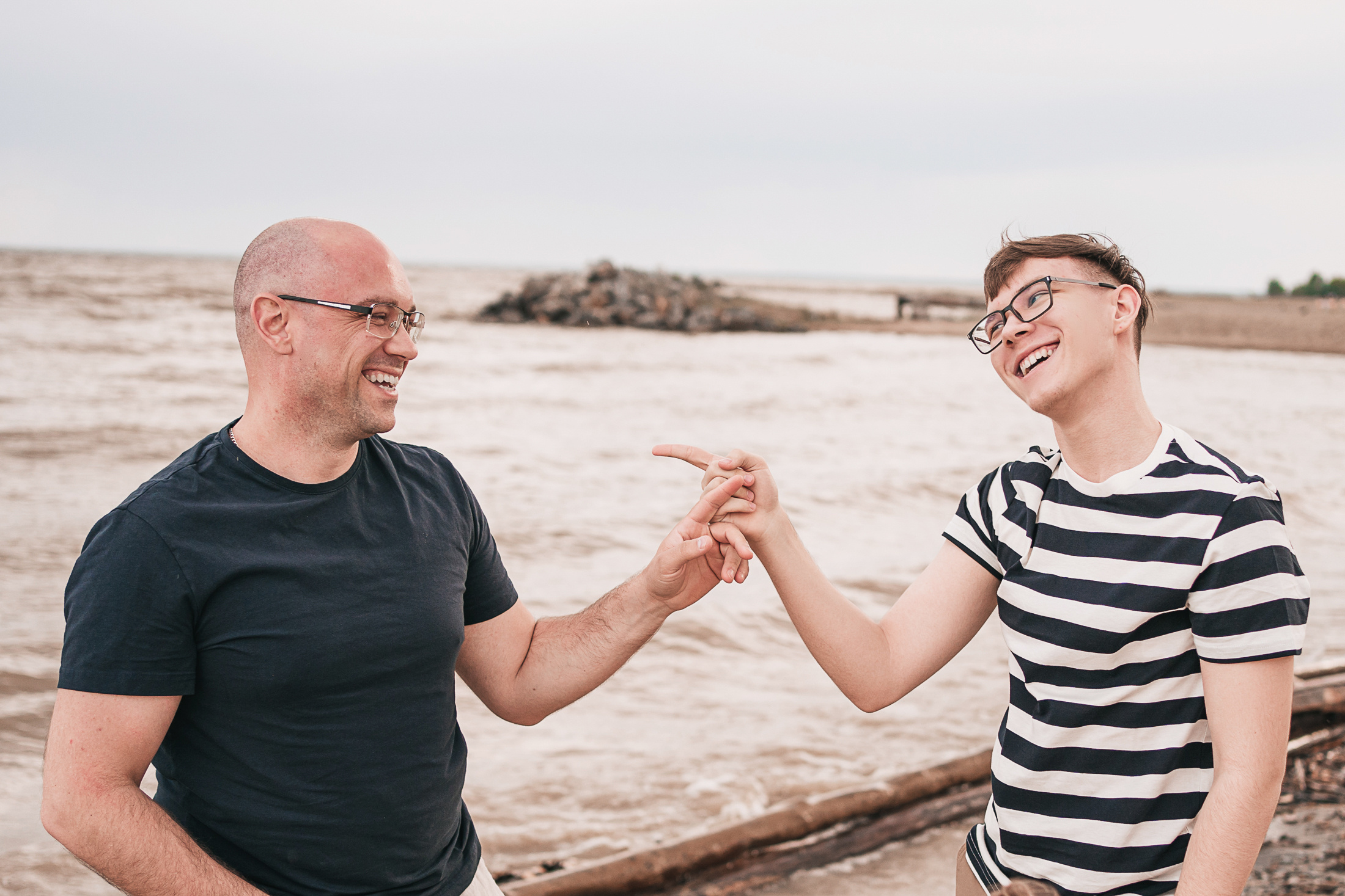 Прогулка на море. Семейный фотограф, фотосессия беременности в Новосибирске Кристина Киб