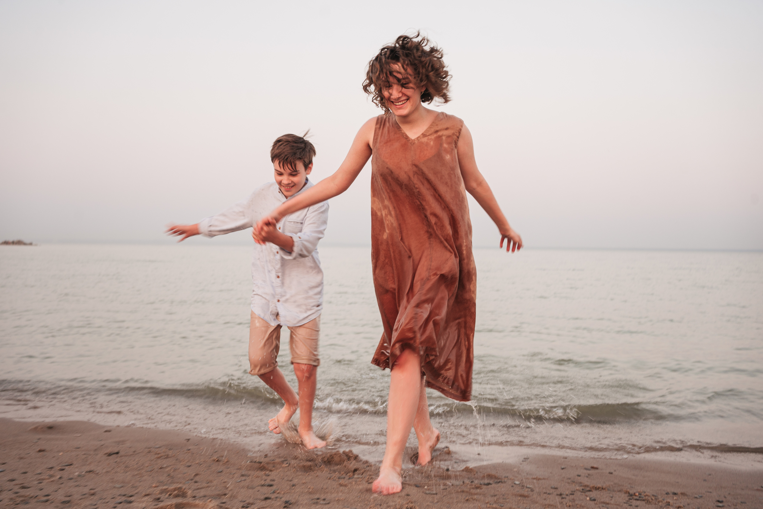 Семейная фотосессия на море. Семейный фотограф, фотосессия беременности в Новосибирске Кристина Киб