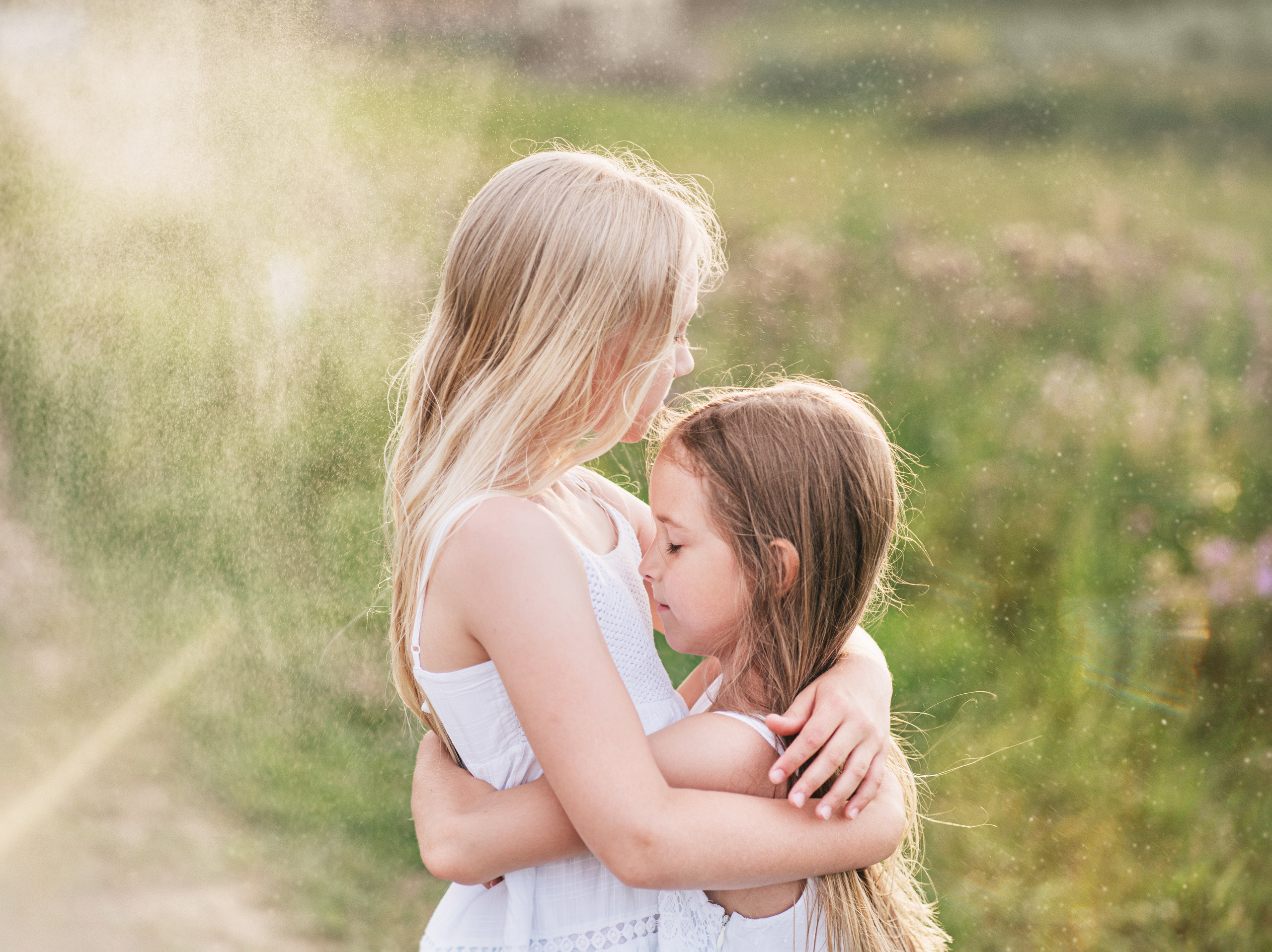 Две сестренки. Семейный фотограф, фотосессия беременности в Новосибирске Кристина Киб