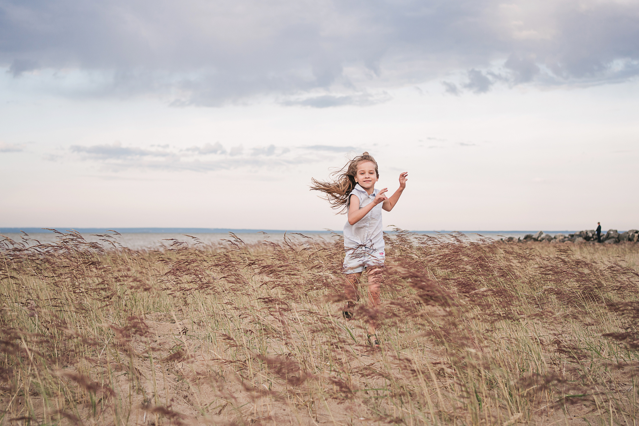 Прогулка на море. Семейный фотограф, фотосессия беременности в Новосибирске Кристина Киб