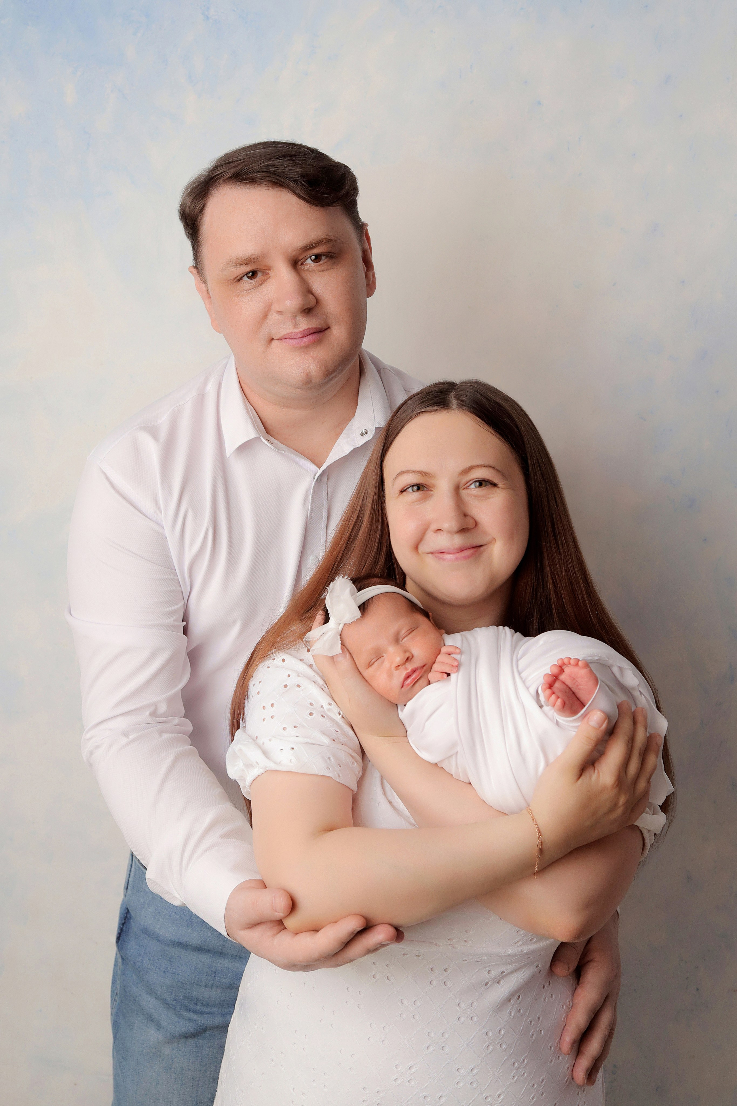 Новорожденные девочки. Фотограф новорожденных в Новокузнецке Анна Горошникова