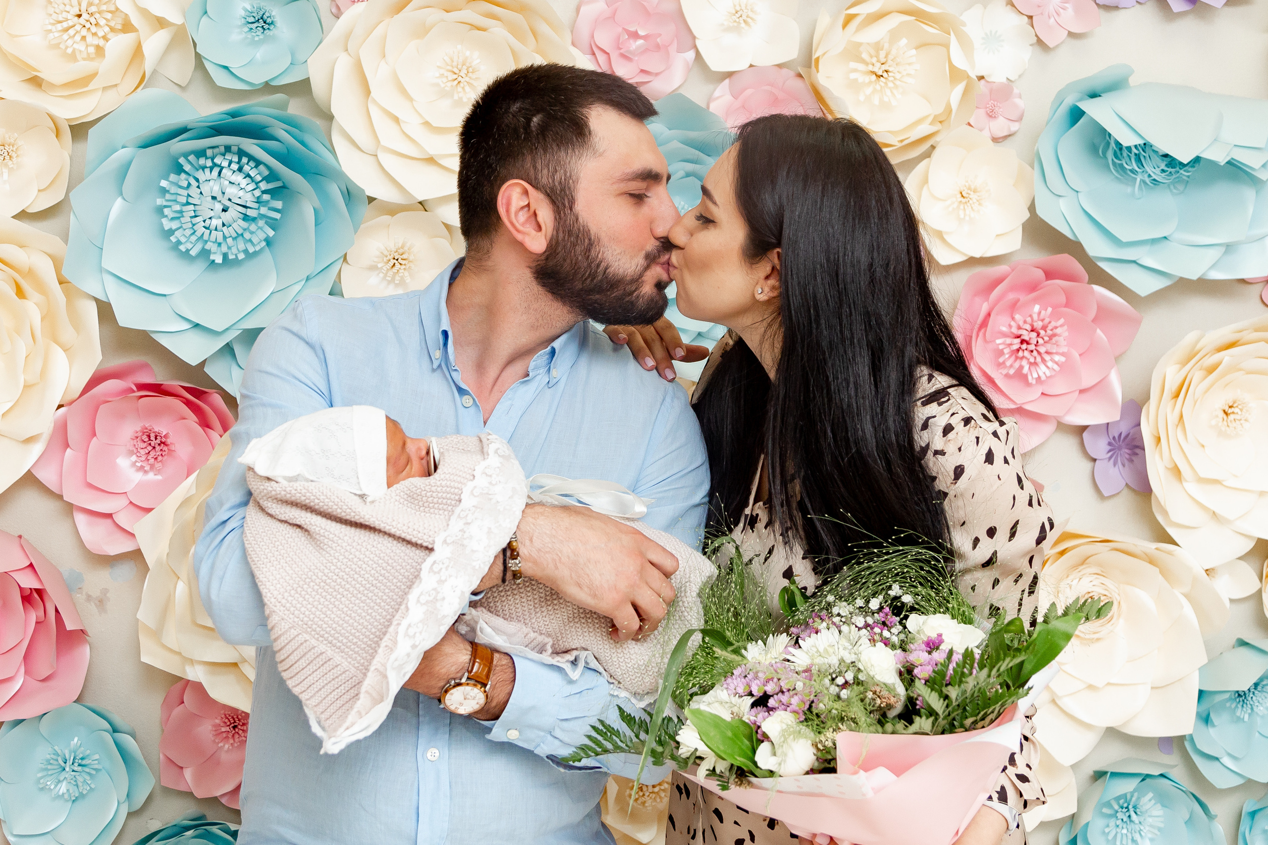 Выписка из роддома. Фотограф Никита Комаров