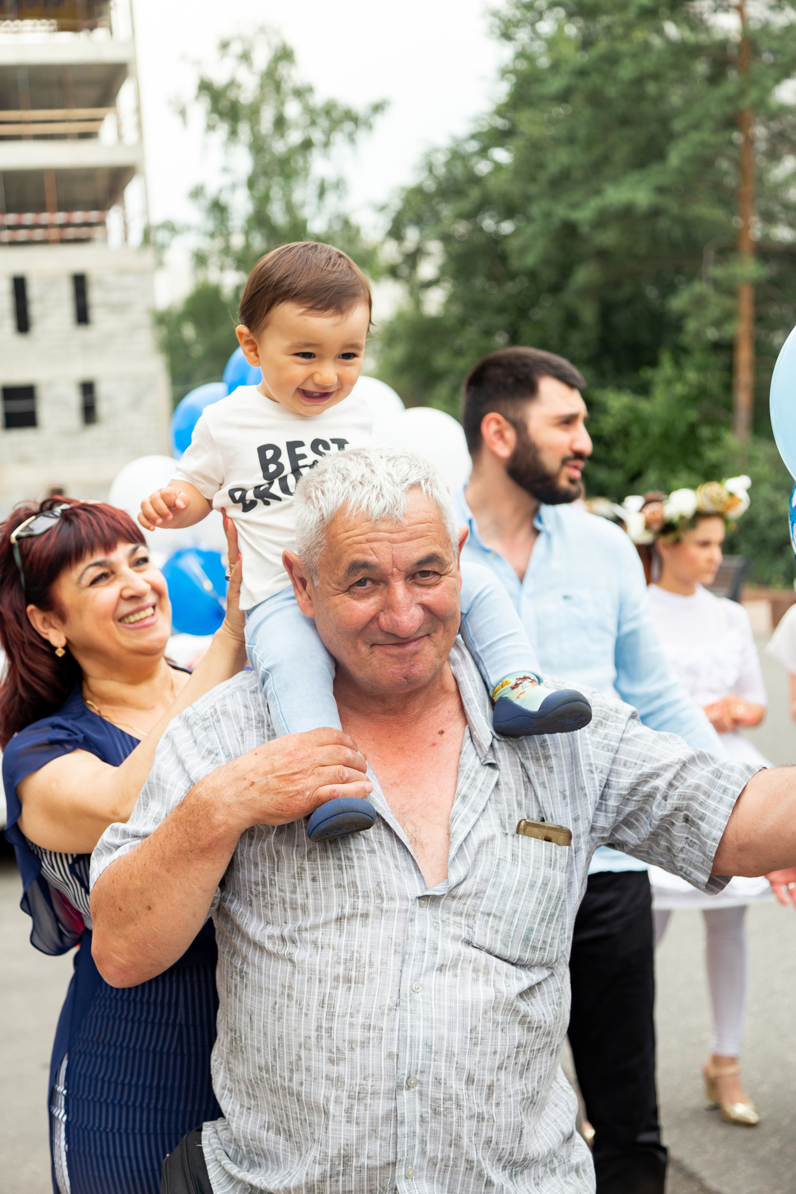 Выписка из роддома. Фотограф Никита Комаров