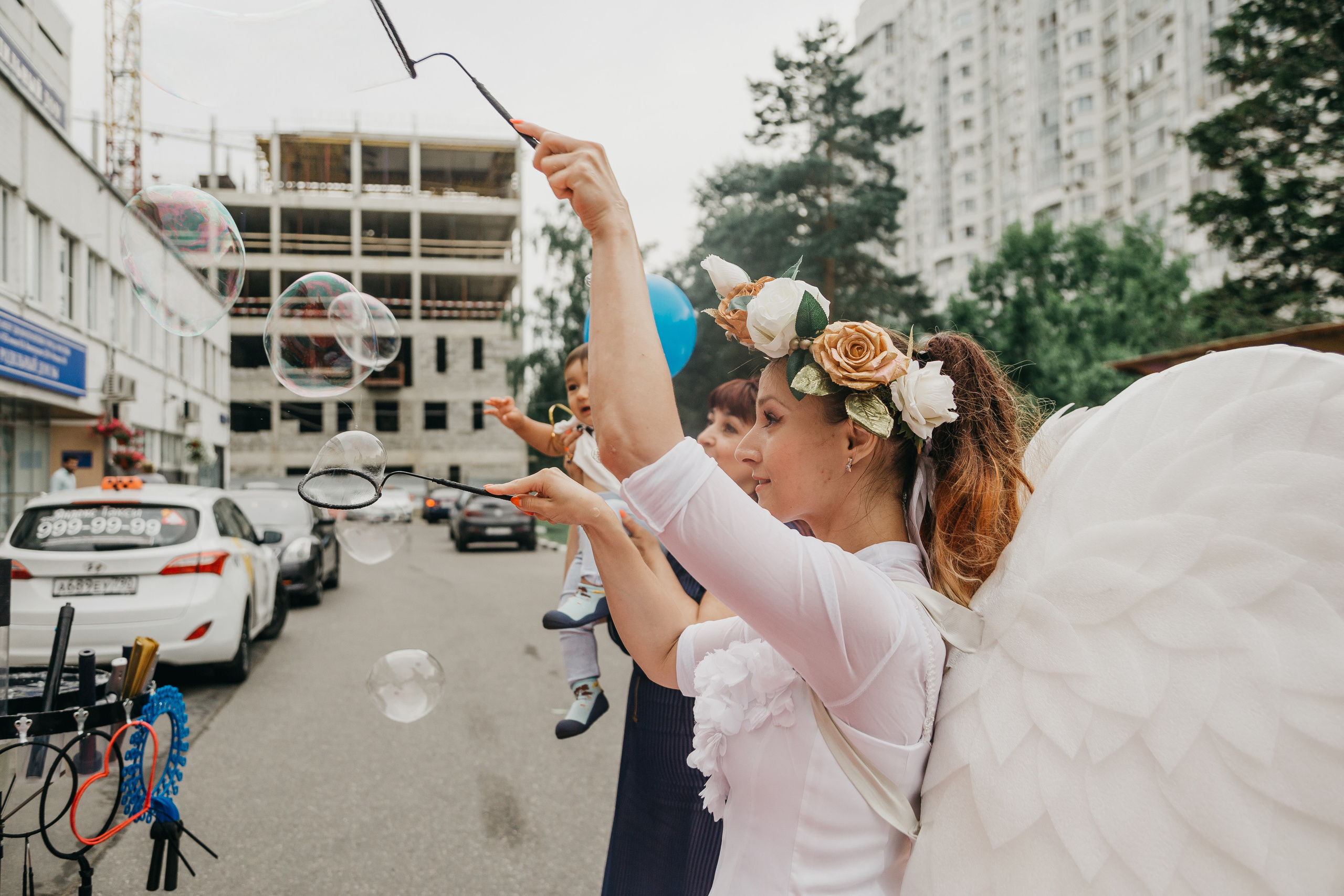 Выписка из роддома. Фотограф Никита Комаров