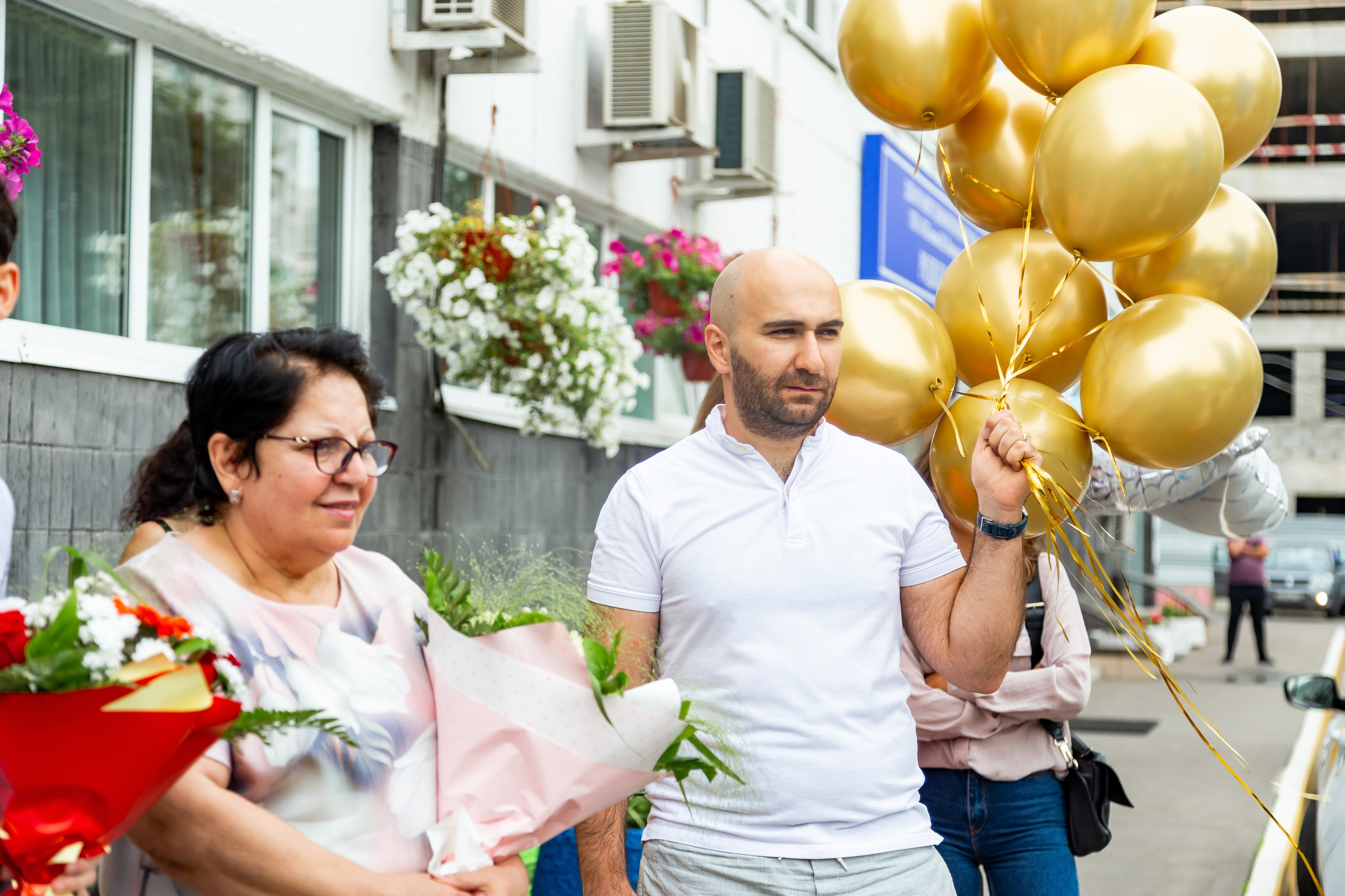 Выписка из роддома. Фотограф Никита Комаров