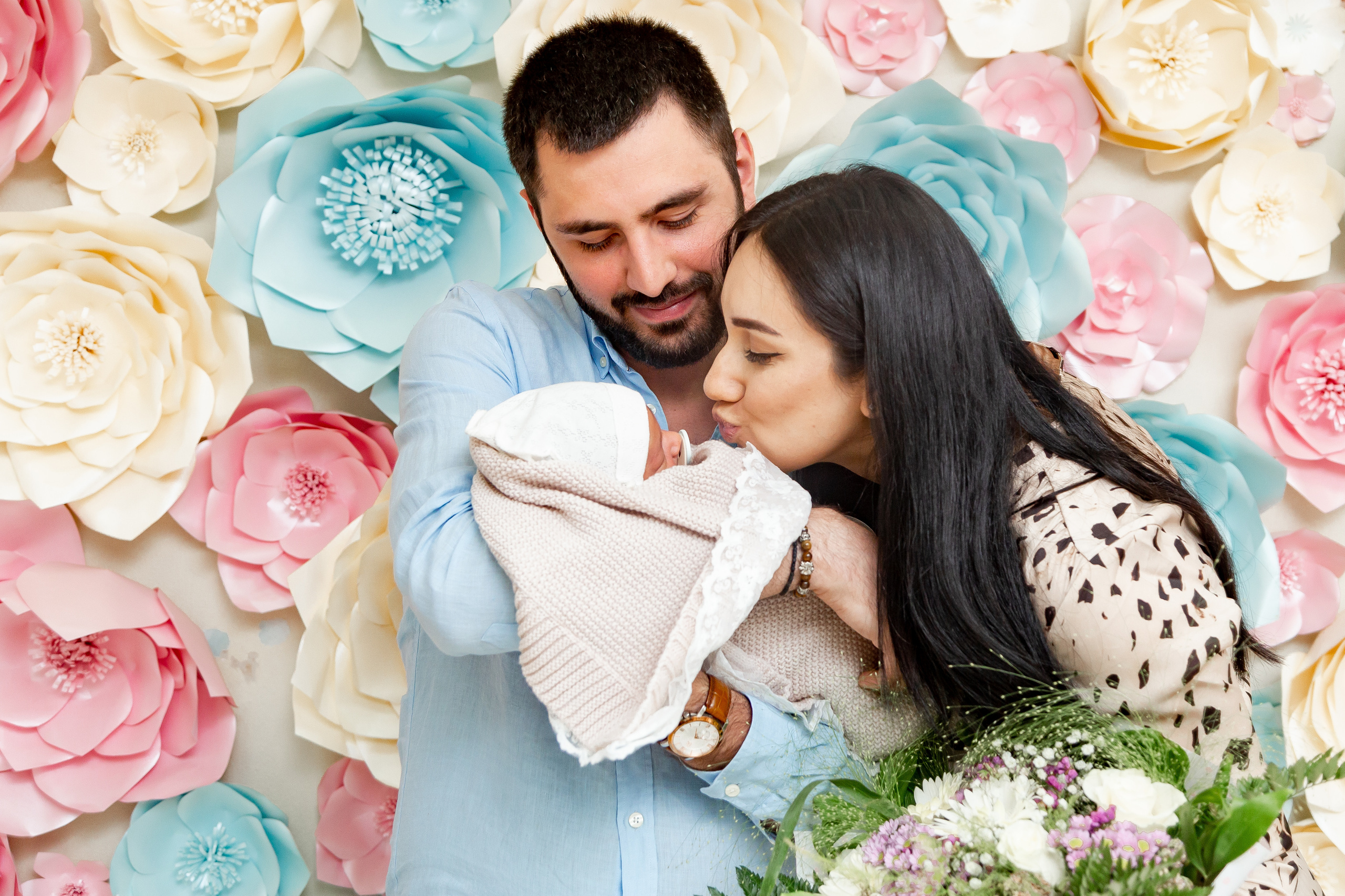 Выписка из роддома. Фотограф Никита Комаров