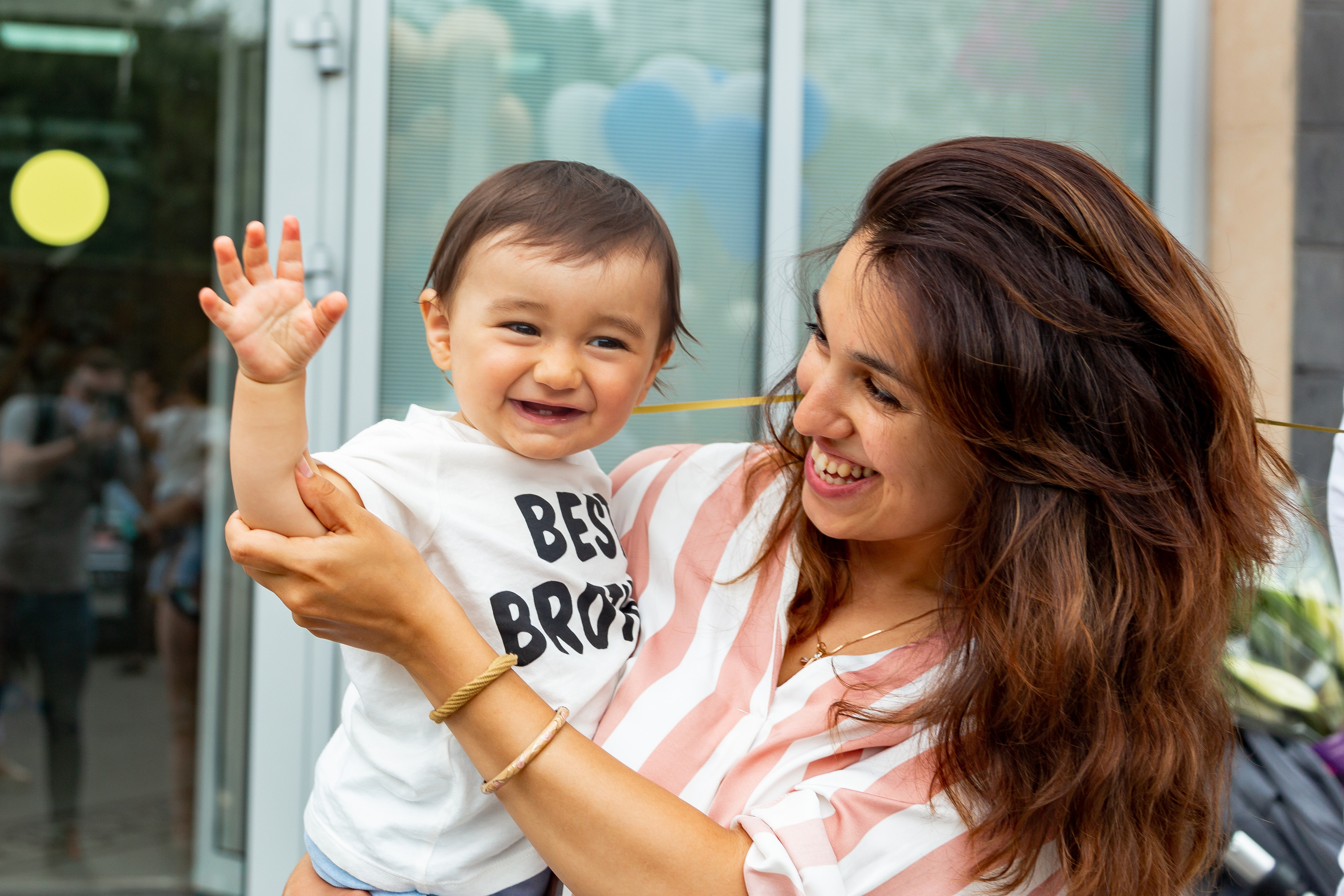 Выписка из роддома. Фотограф Никита Комаров