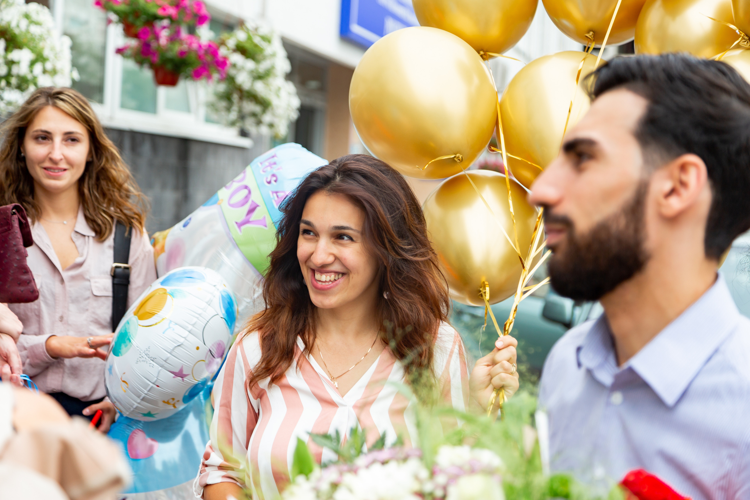 Выписка из роддома. Фотограф Никита Комаров