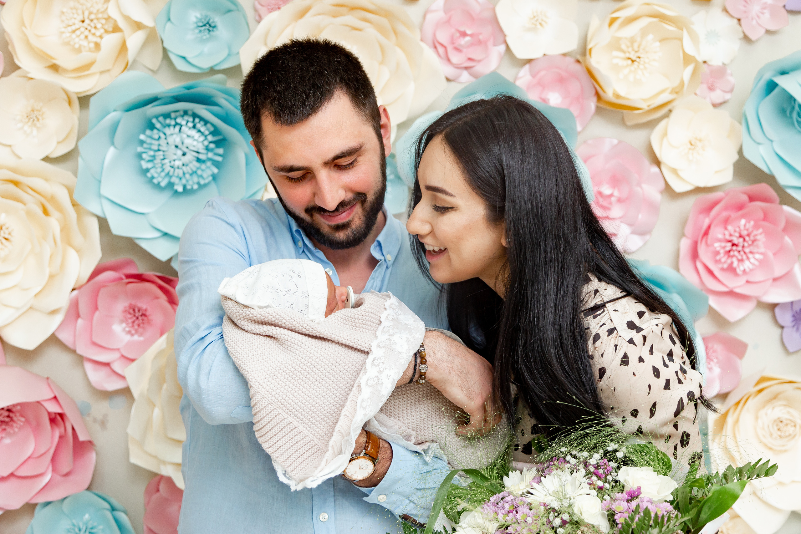 Выписка из роддома. Фотограф Никита Комаров